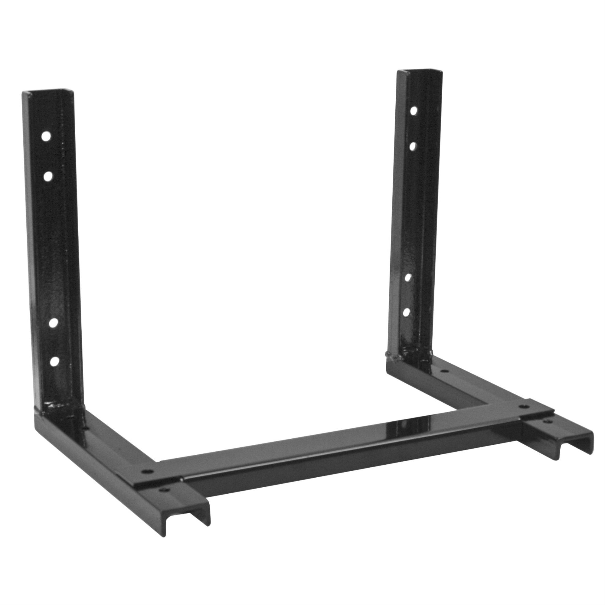 Buyers Products - 1701000 Mounting Brackets For 24/36 Inch Poly Truck Boxes, Black Steel, 15 X 14 Inches