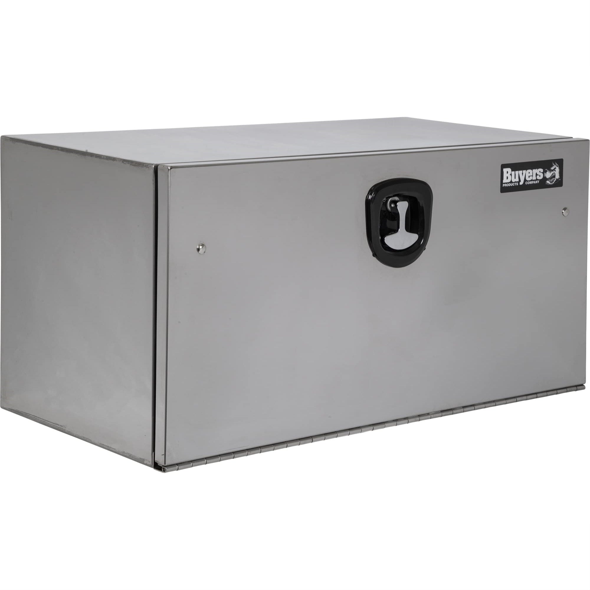 Buyers Products 1702655 Polished Stainless Steel Underbody Truck Box With T-Handle Latch, 18 X 18 X 36 Inch, Silver