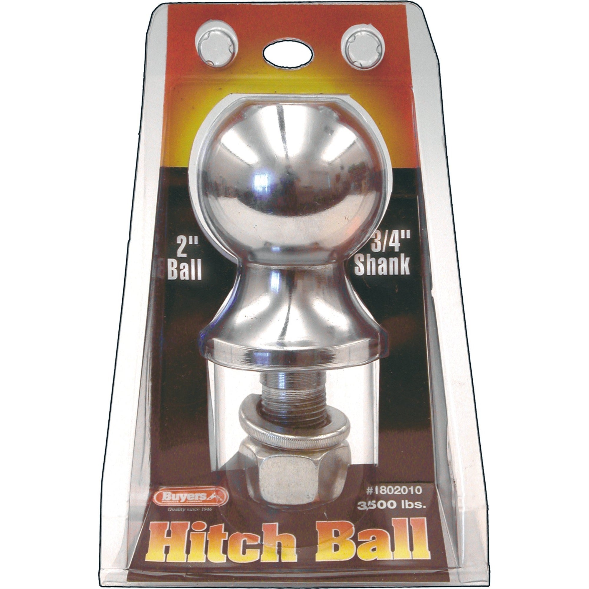 Buyers Products 1802010 Ball (Chrome 2' X 0.75' X 2.125')