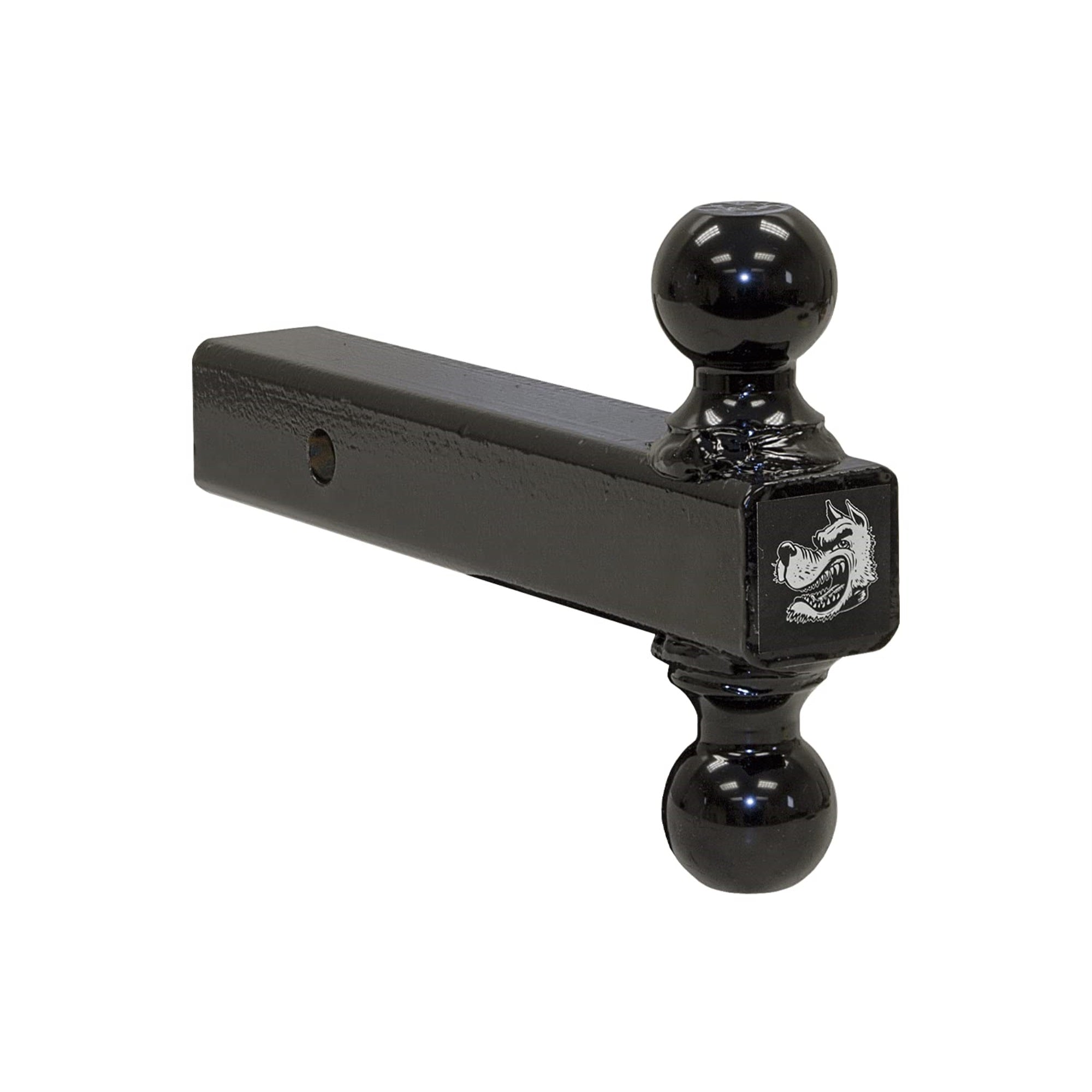 Buyers Products 1802215 Double Ball Mount (Black With 2' And 2.3125' Balls)