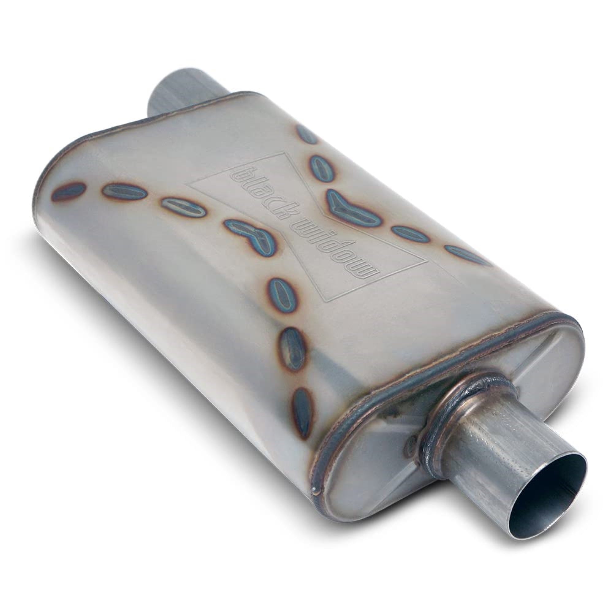 Black Widow Tuned Performance Exhaust Black Widow Bw001-P Exhaust Muffler