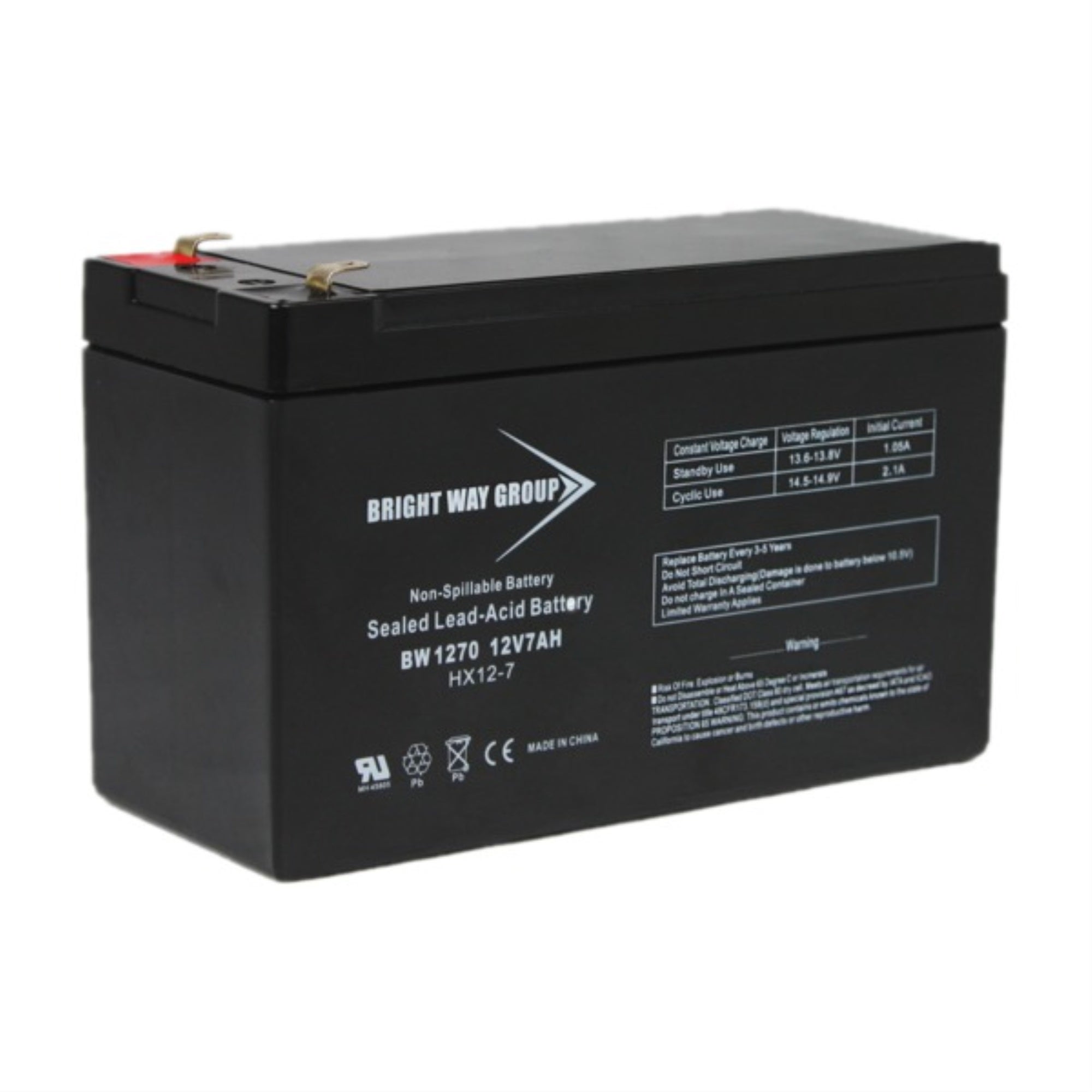 Bright Way Group Bw 1270 F1 (0136) Bwg 1270 F1 Battery