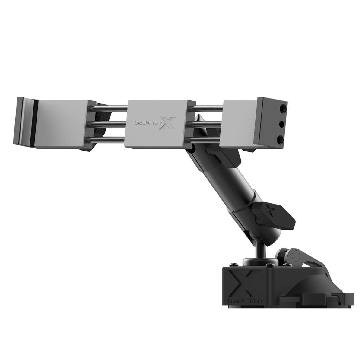Bracketron Bx15892 Hd Tablet Mount For Truck Or Car Dash Or Window -  Flexible Suction Cup Mount 10-Inch Tablet Ipad - Windshield Tablet Dock