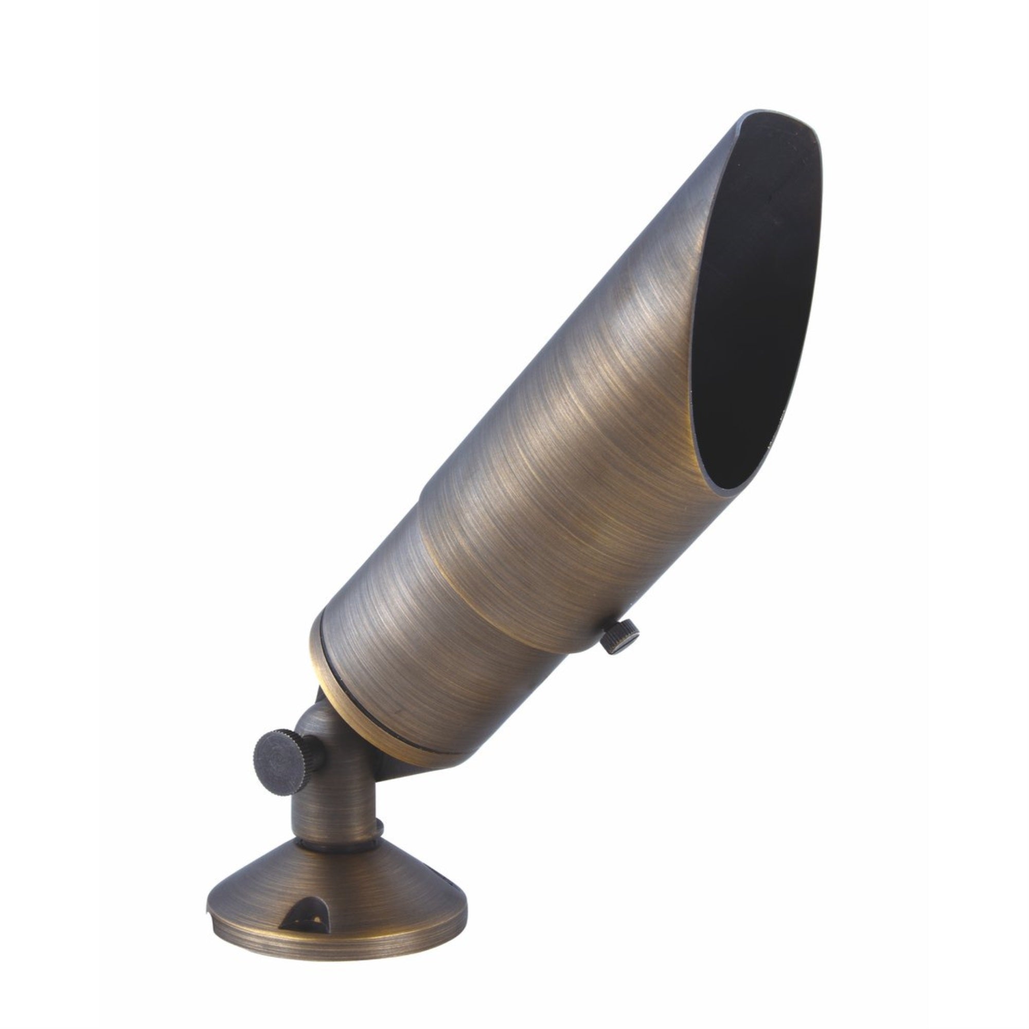 Spot Light D2.25In H8In Antique Brass Includes Stake Mr16 Halogen 20W(Light Source Not Included)