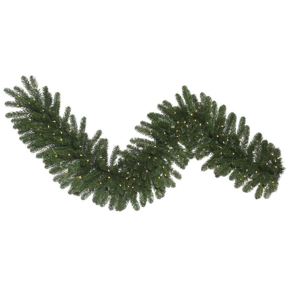Vickerman 9' x 14″ Oregon Fir Garl WA 100LED WmWht - C164712LED