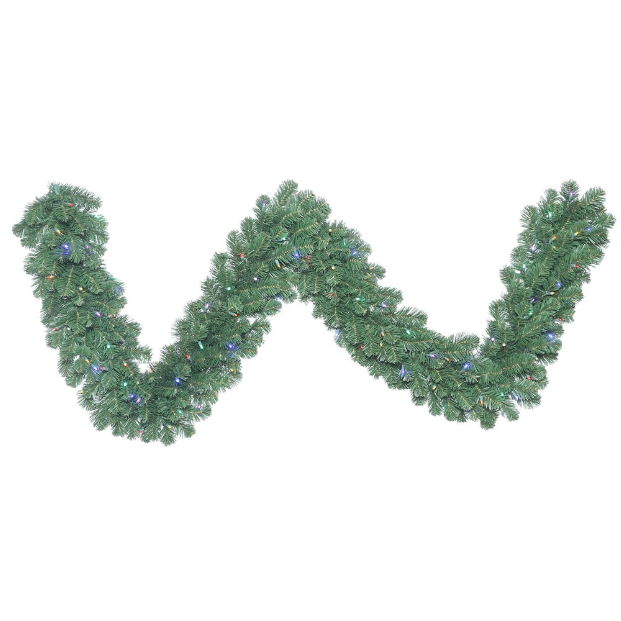 9' x 20” Oregon Fir Garland WA LED 200MU
