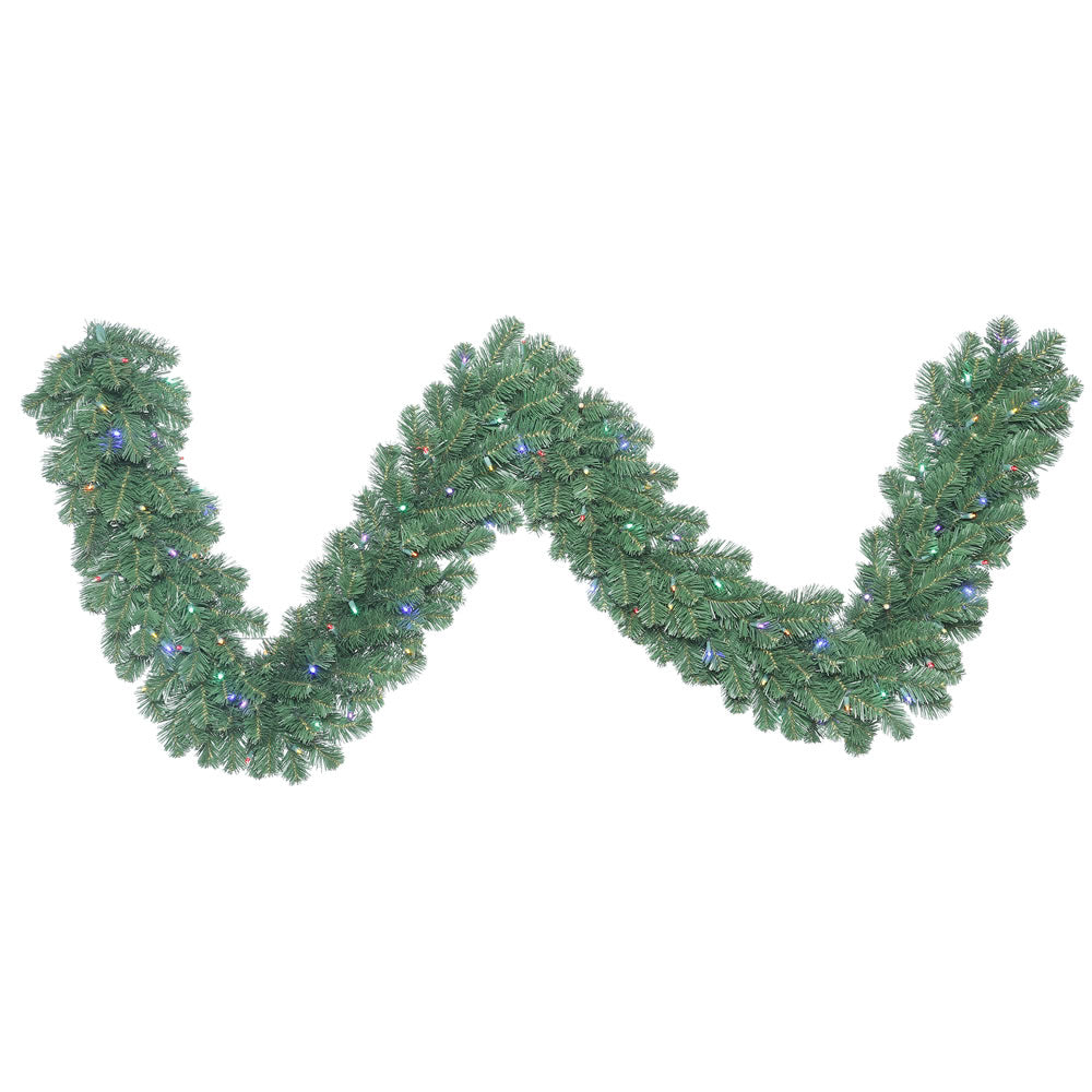 Vickerman 9' x 24″ Oregon Fir Garl WA 200LED Multi - C164725LED
