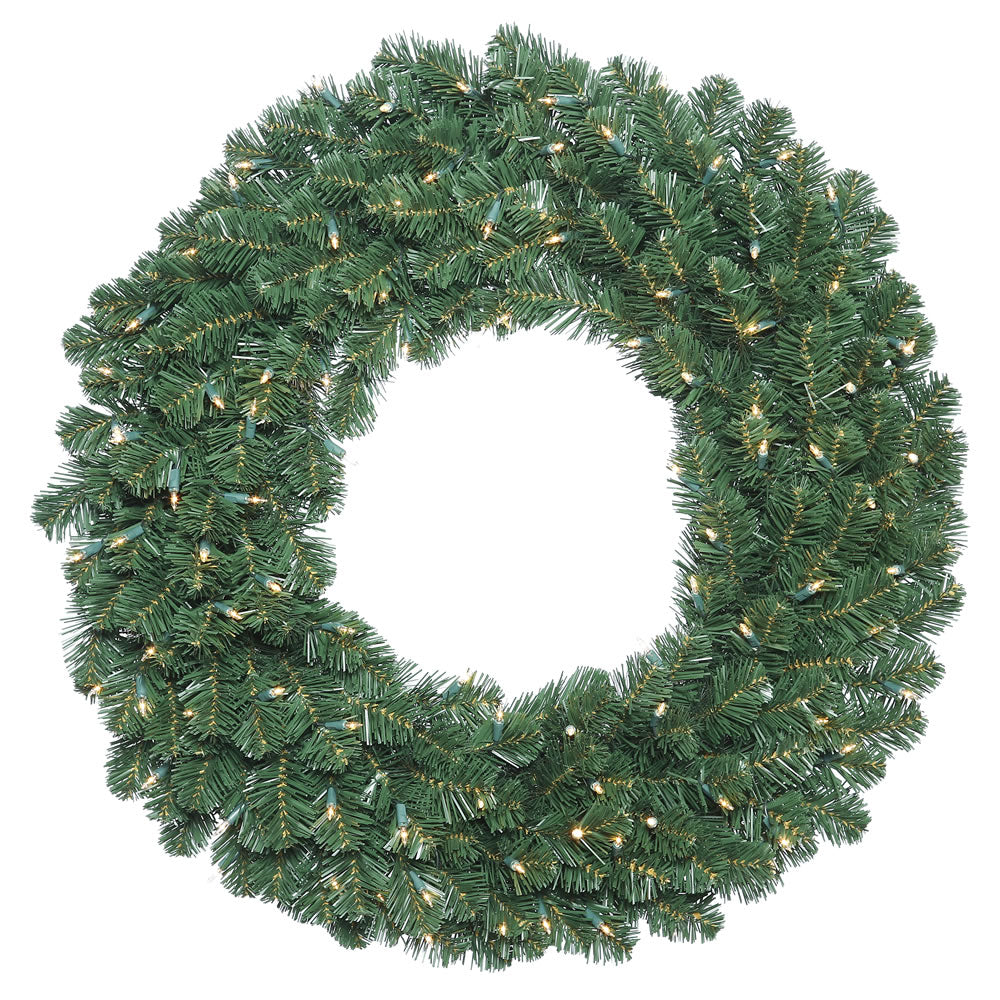 Vickerman 36″ Oregon Fir Wreath Halves DuraL 100CL - C164840