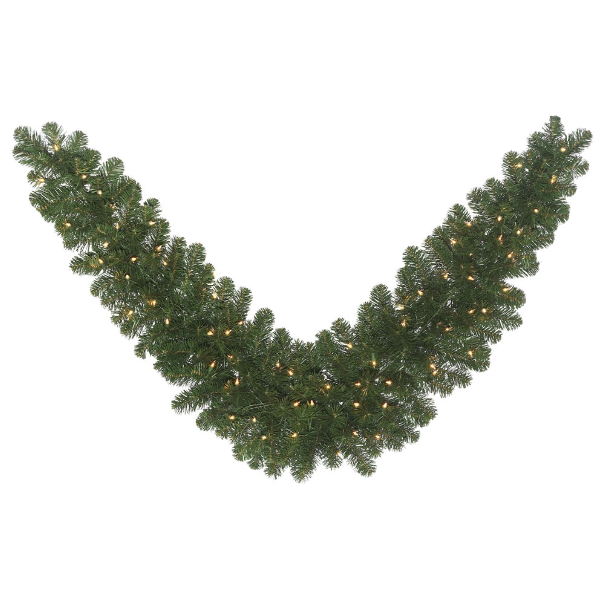 6' x 14” Oregon Fir Swag Dura-Lit 70CL