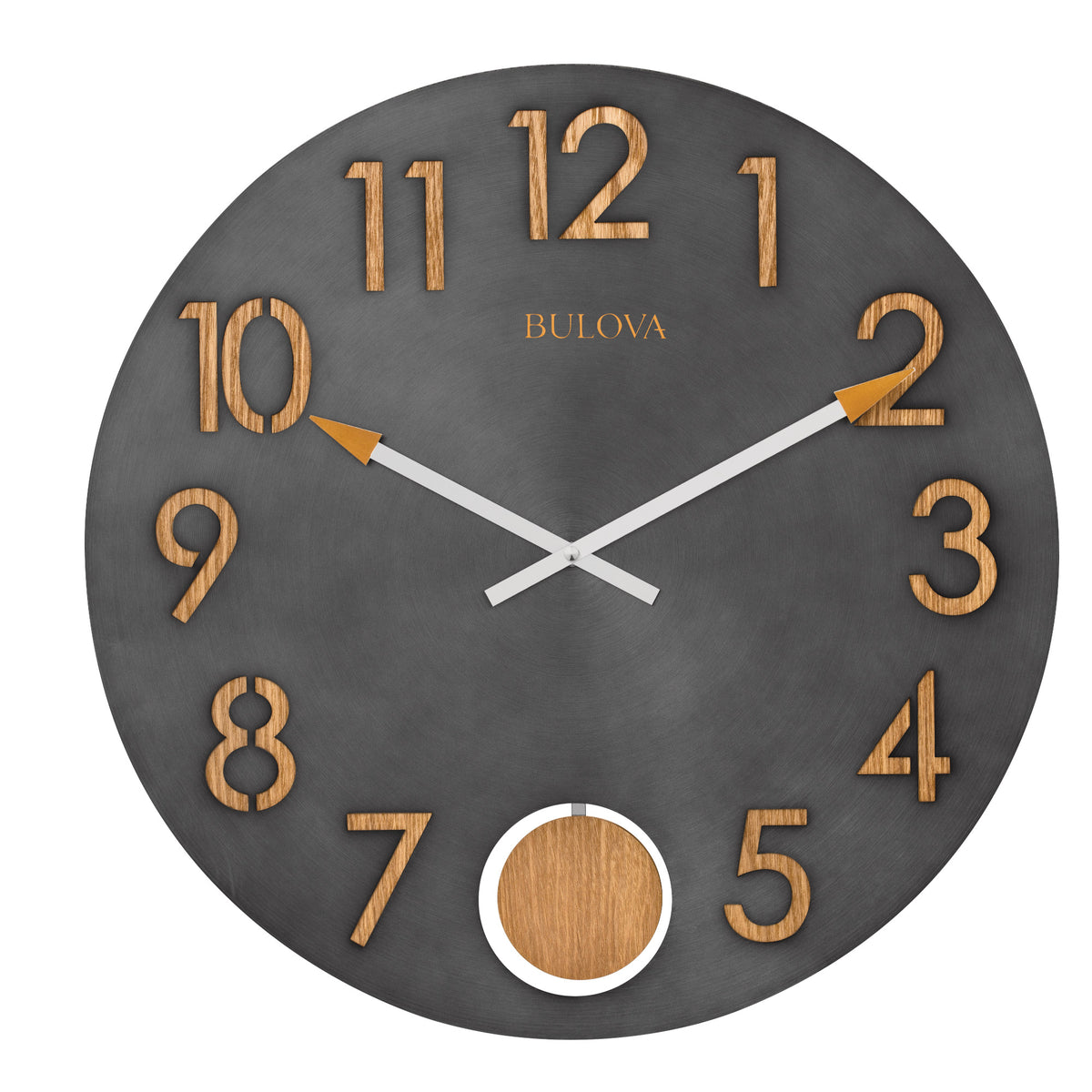 Bulova C 4119 Flatiron Clock