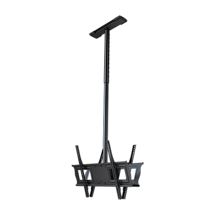 Complete Ceiling Installation Kit With 3 To 5 Drop Adjustment For 37 To 75' Dual Back To Back Screens