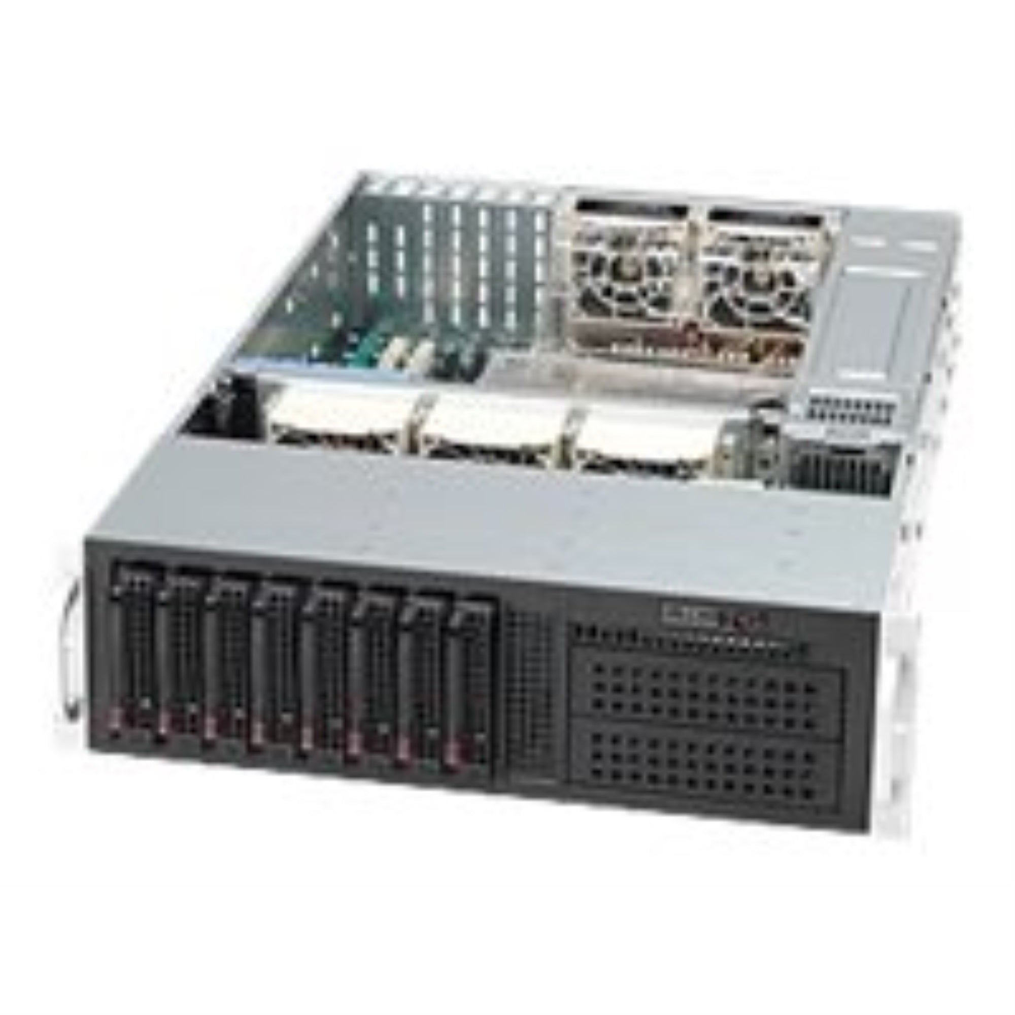 Supermicro Sc835 Tq-R921B - Rack-Mountable - 3U - Extended Atx