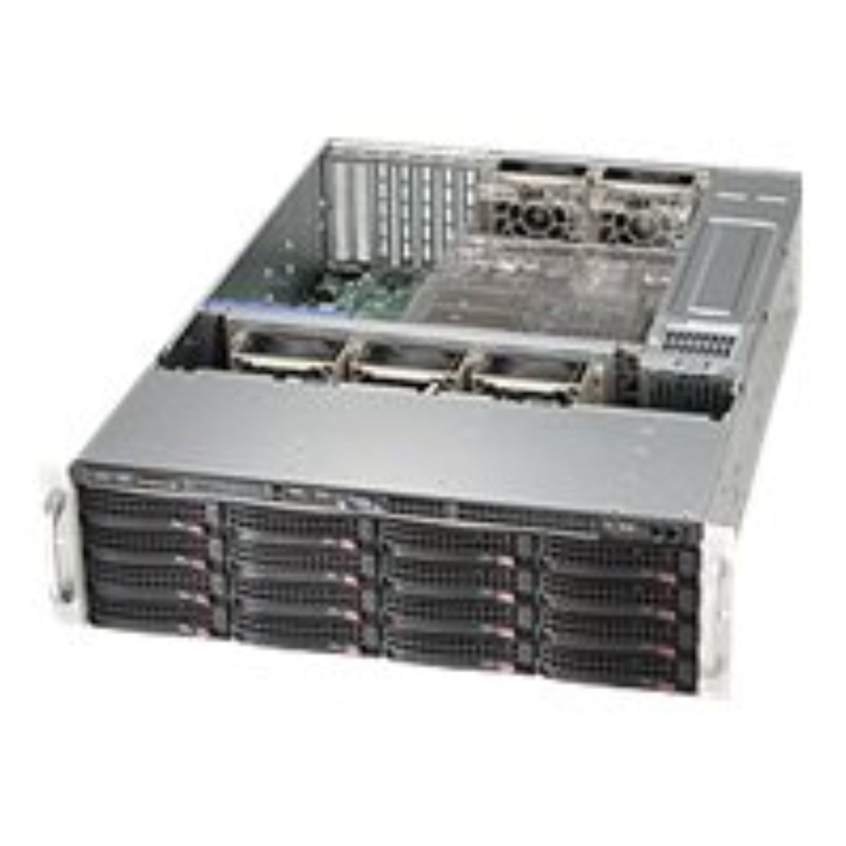 Supermicro Sc836 Be1C-R1K03B - Rack-Mountable - 3U - Enhanced Extended Atx