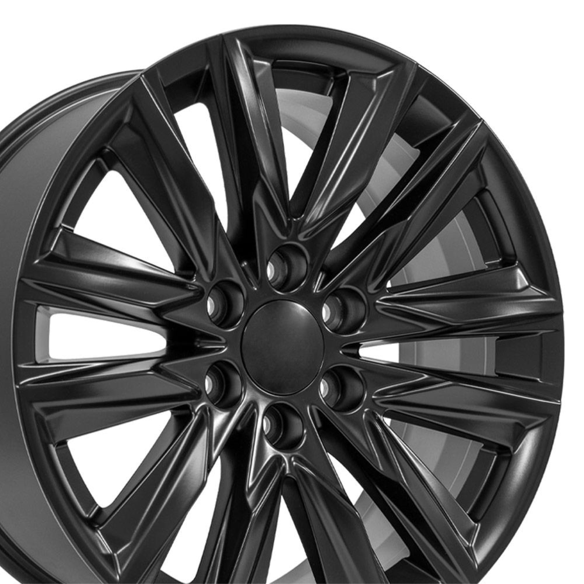 20″ Replica Wheel fits Cadillac Escalade - CA91 Satin Black 20x9