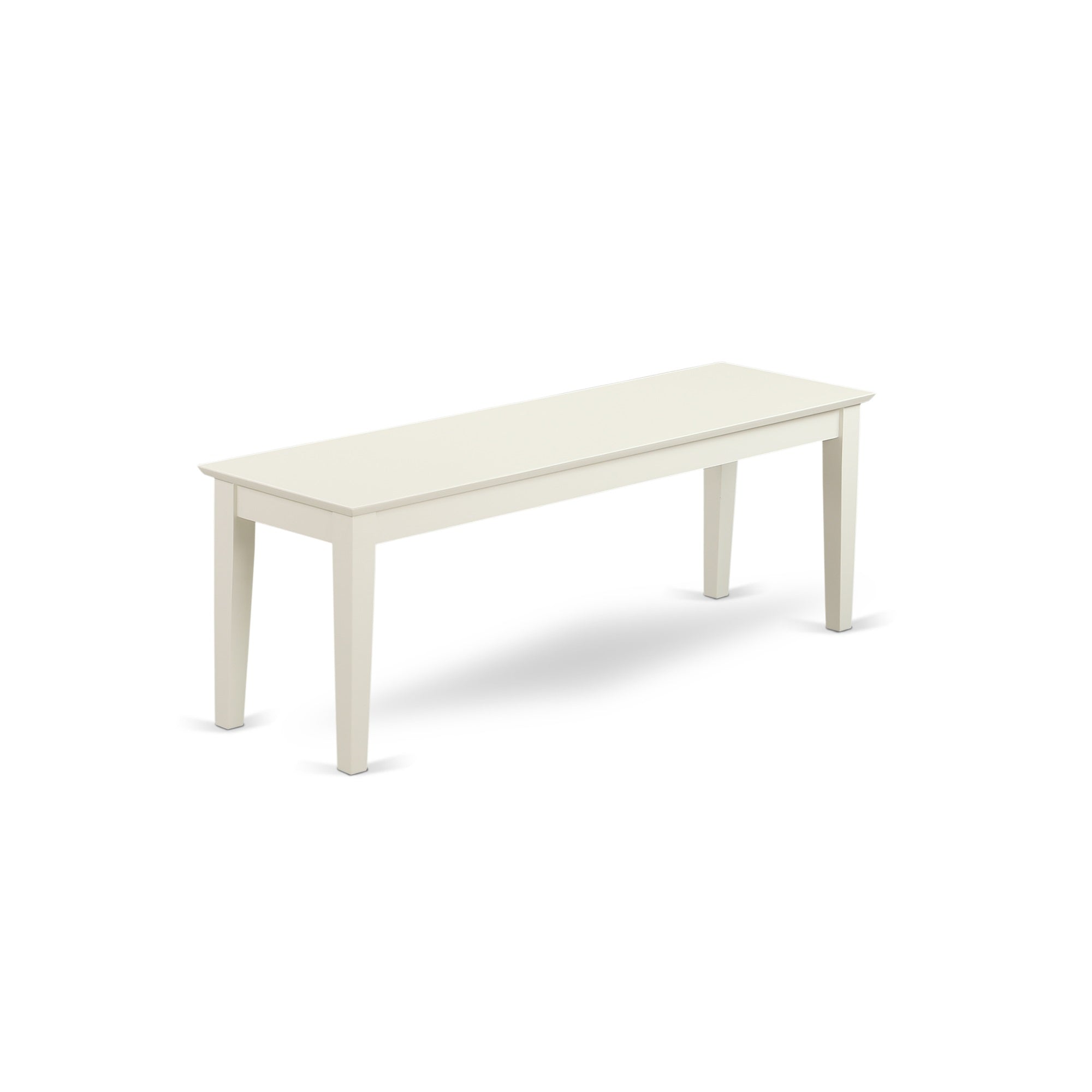 Casafoyer 'Capri Dining Bench: Elegant Asian Wood, Linen White Finish | Sophisticated & Stylish