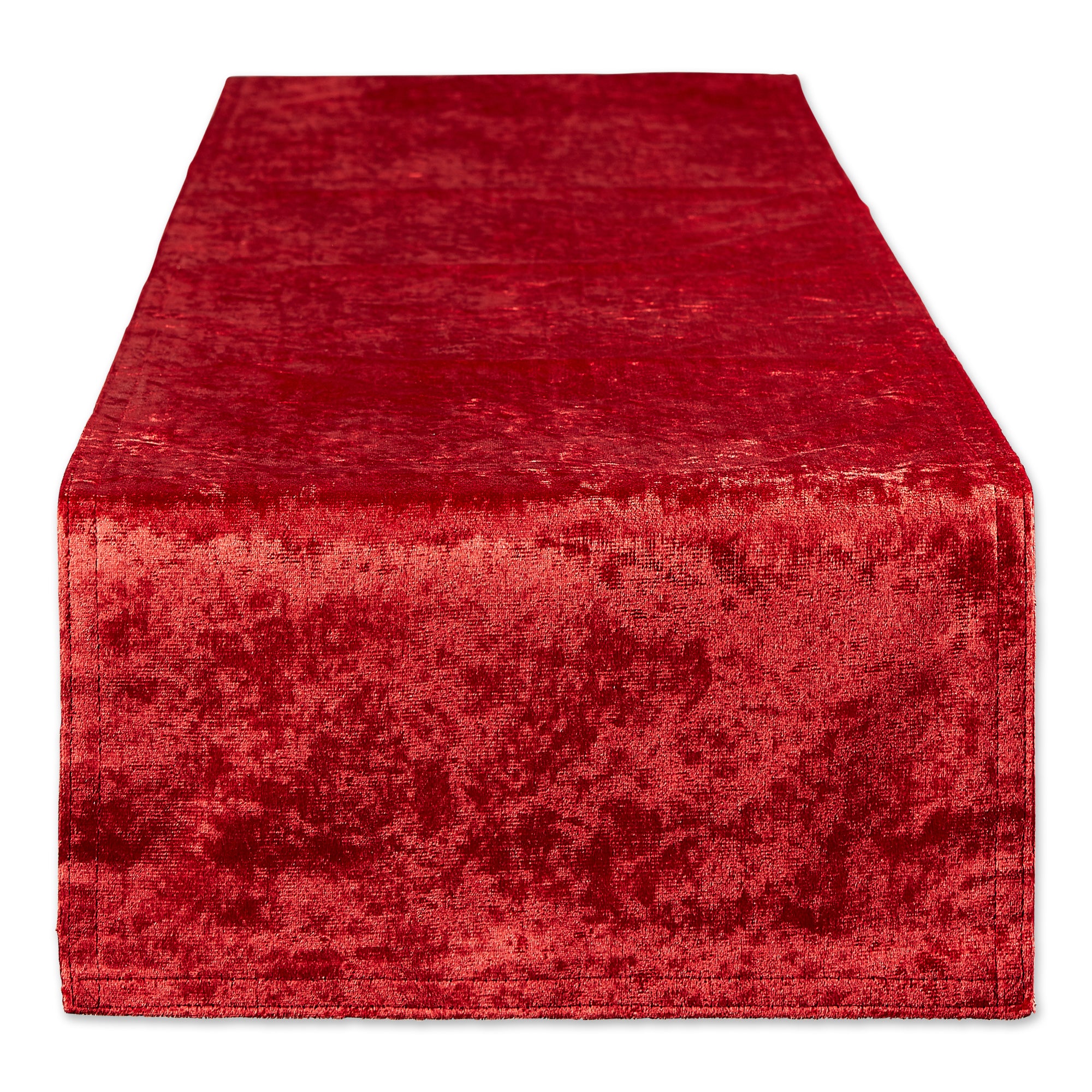 Dii Red Velvet Table Runner