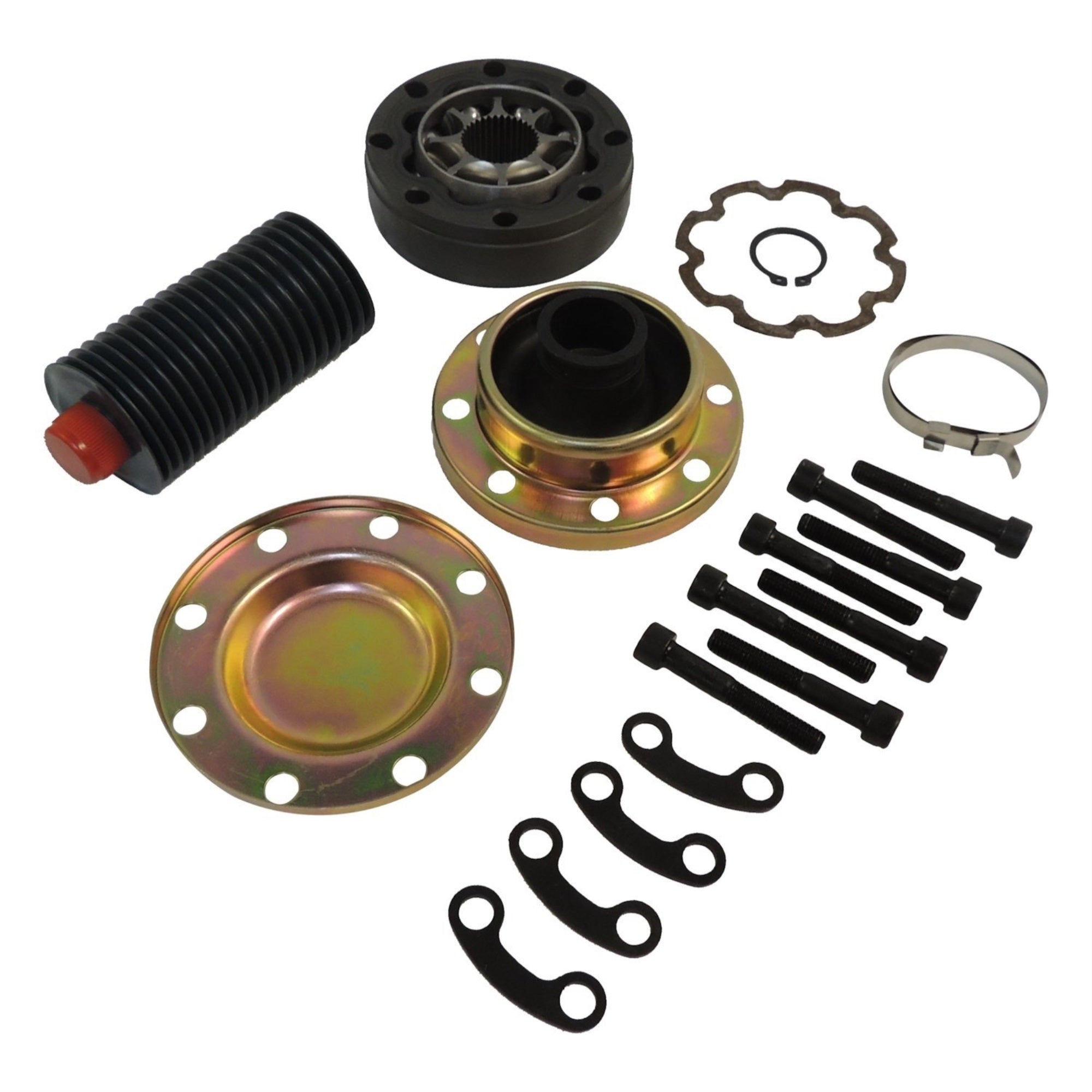 Crown Automotive Rebuild Kit, Black, Zinc (528533Frk)