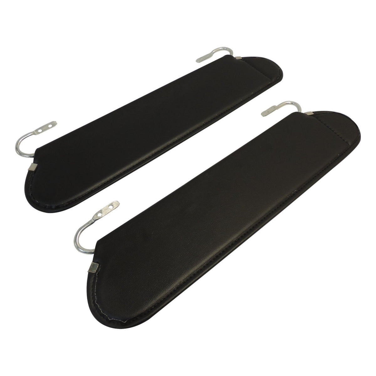 Crown Automotive-Rt54001 Sun Visor Set Body, Black