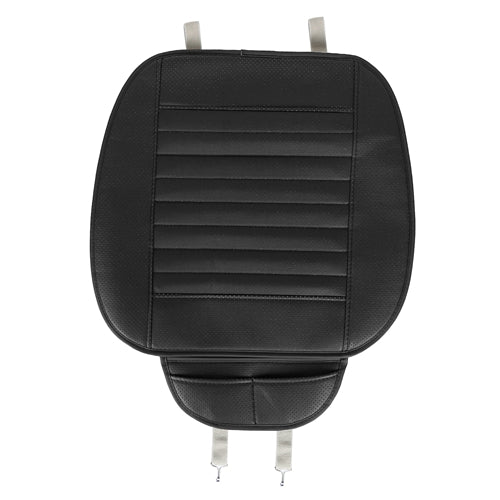 Universal Car Seat Cushion Cover Breathable Car Front Seat Cover Pad Mat Filling Bamboo Charcoal W/ Non-Slip Bottom And Storage