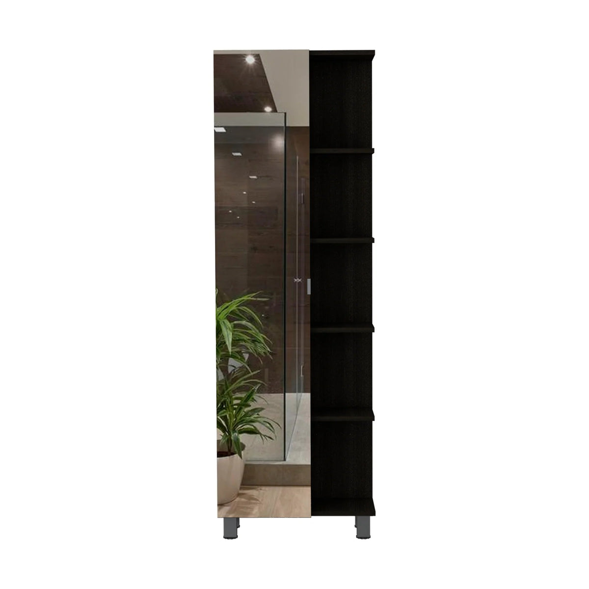 Nashua 2 Piece Bathroom Set, Black
