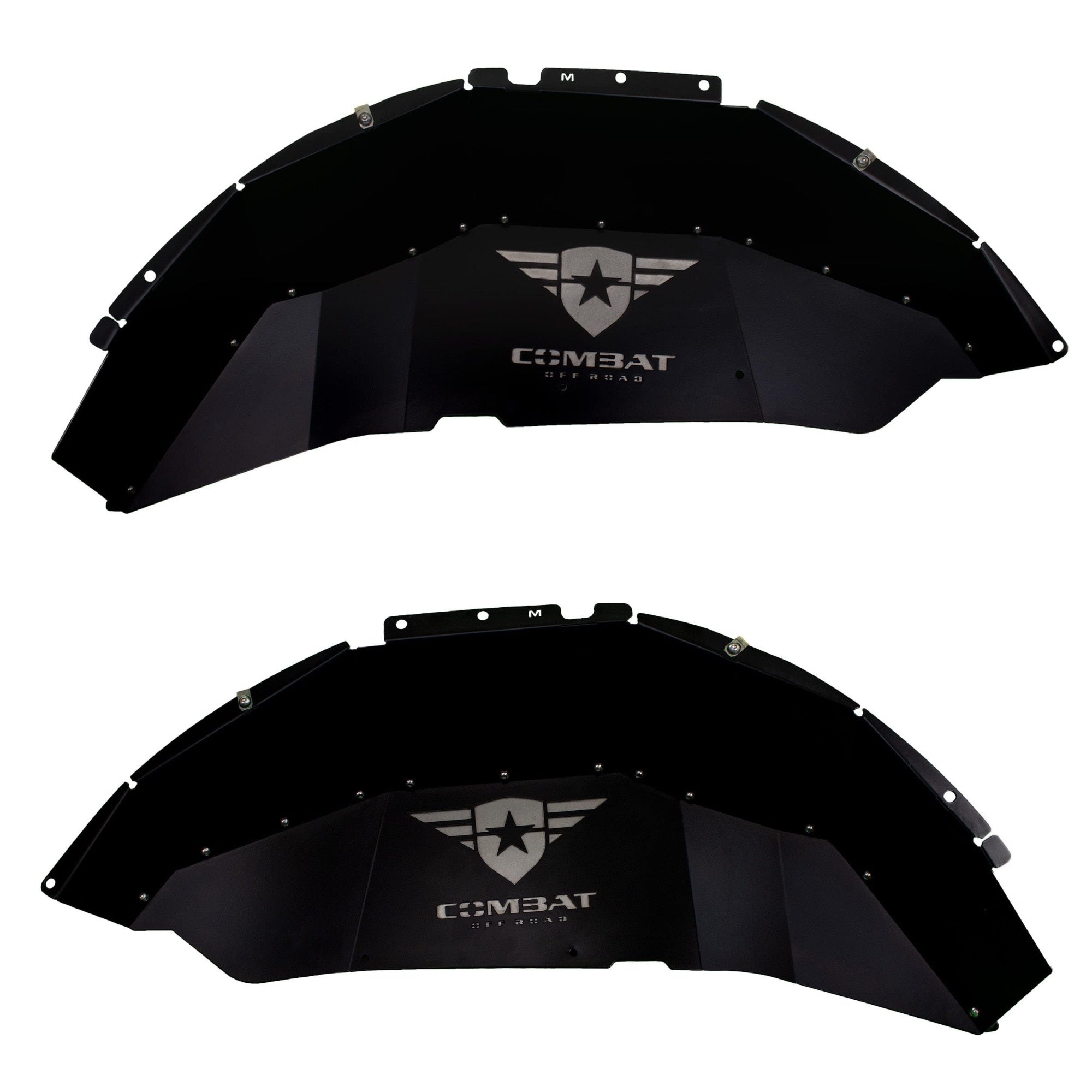 Combat Off Road Battle Ready Aluminum Inner Fender Kit - Rear Pair - Compatible with Jeep Wrangler JL/JLU