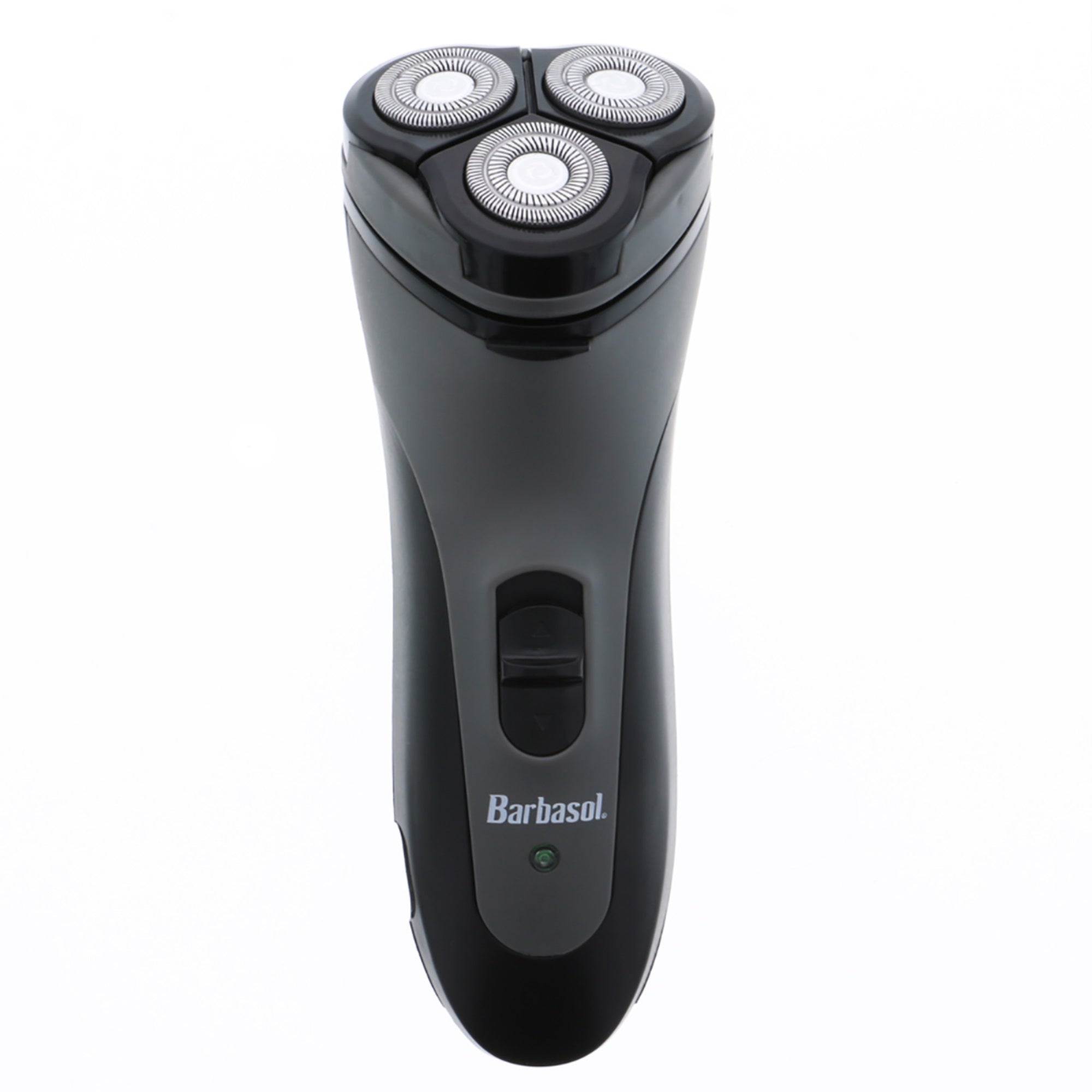 Barbasol Mens Rechargeable Rotary Shaver And Pop Up Trimmer - Black