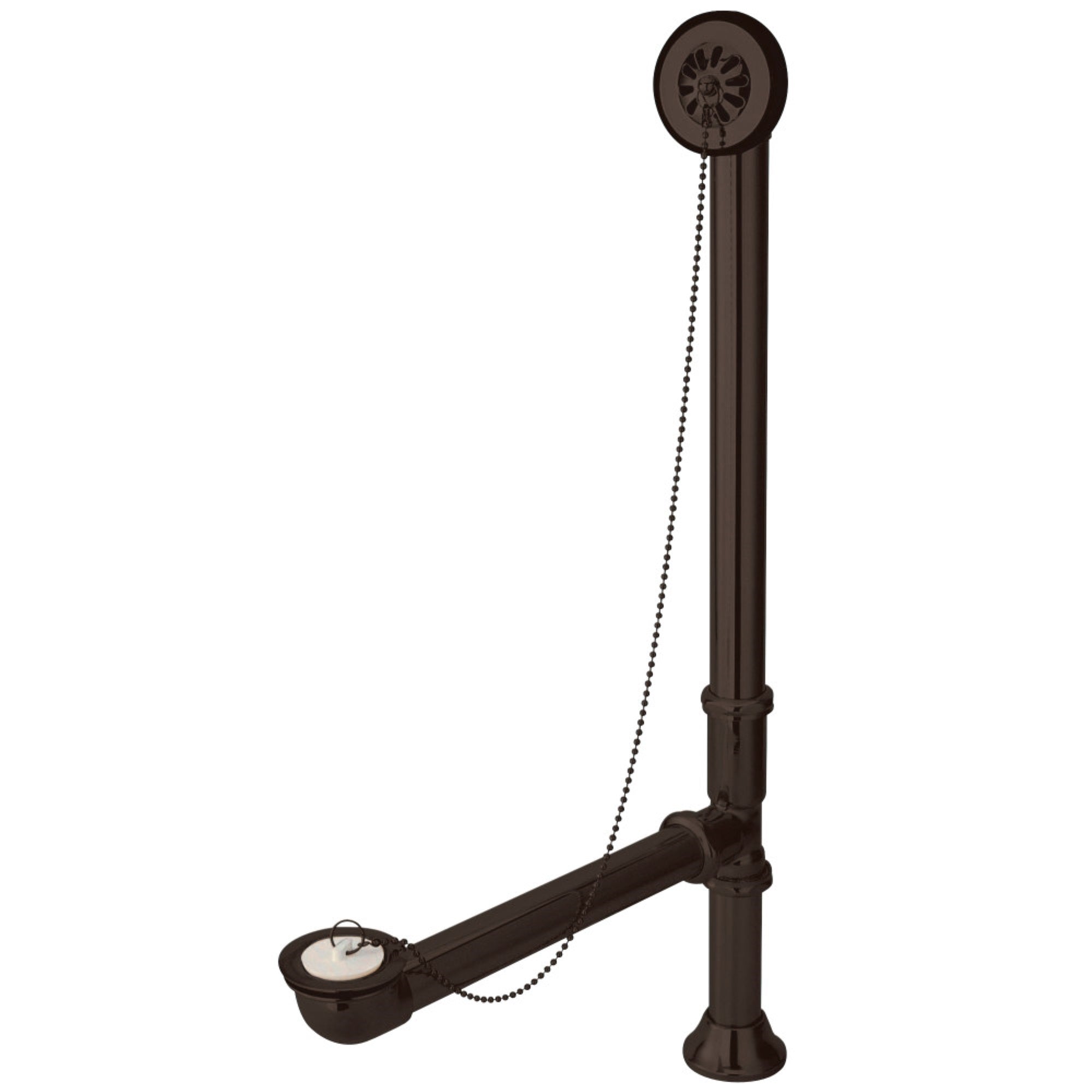 Kingston Brass Cc2095 Clawfoot Tub Waste & Overflow Drain, 20 Gauge, Oil Rubbed Bronze