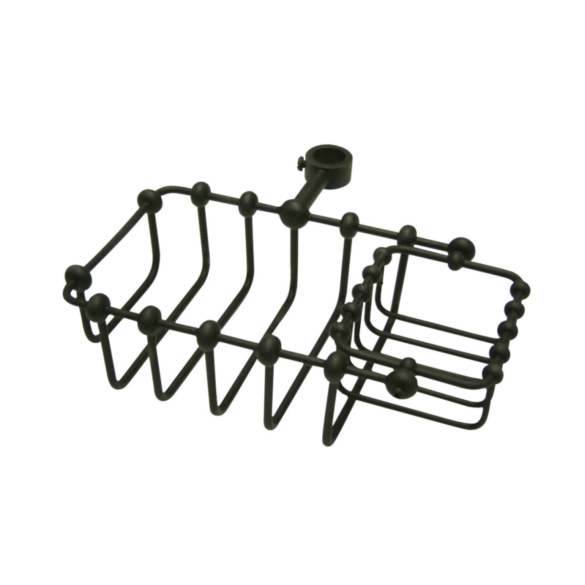 Kingston Brass Cc2145 7 Riser Mount Soap Basket, Oil Rubbed Bronze