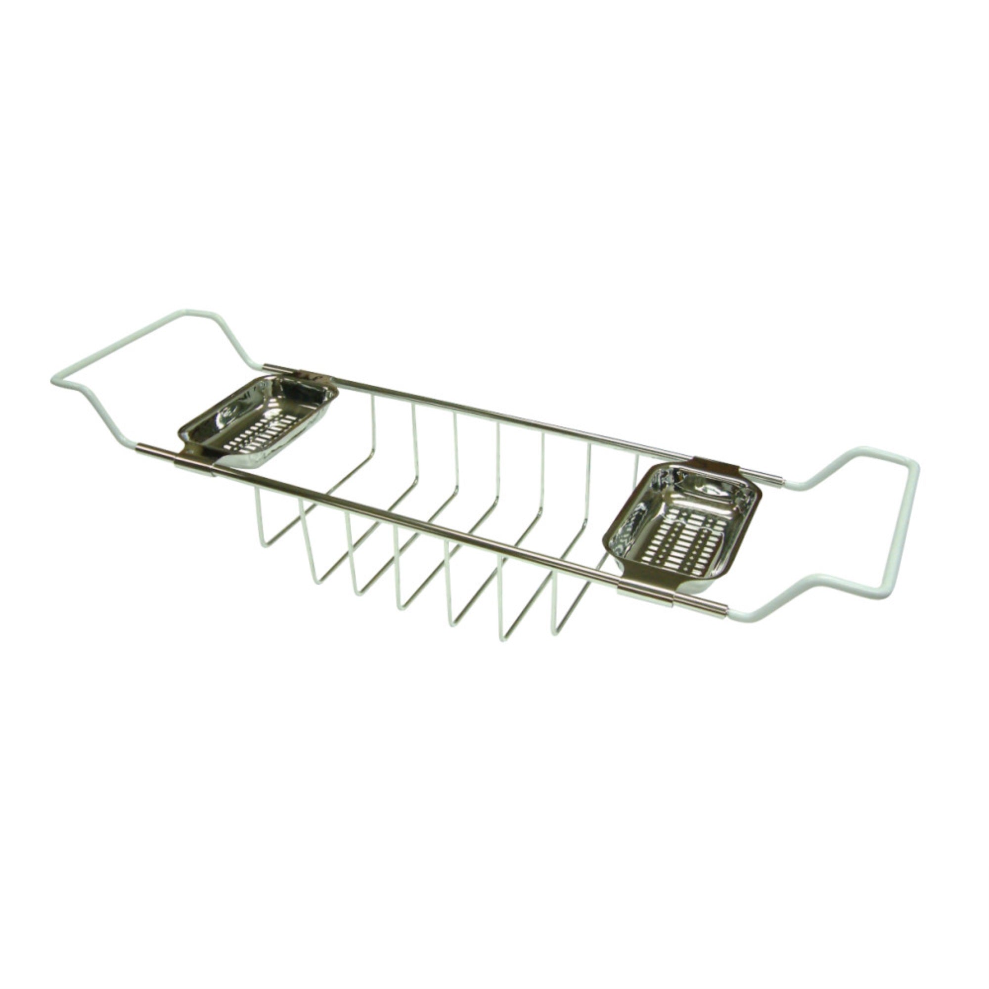 Kingston Brass Cc2151 Clawfoot Bath Tub Shelf, Polished Chrome