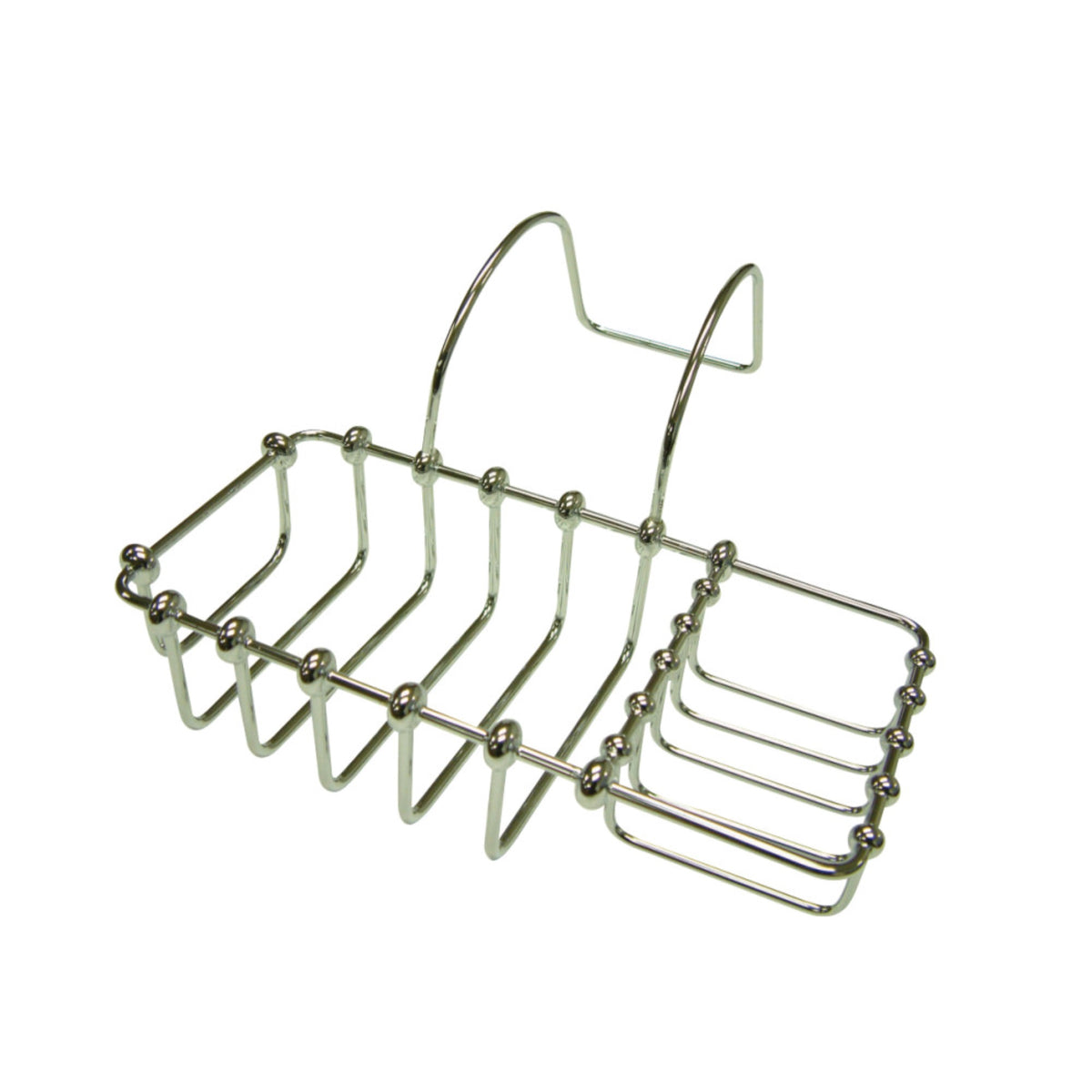Kingston Brass Cc2161 8 Clawfoot Bath Soap And Sponge Holder, Polished Chrome