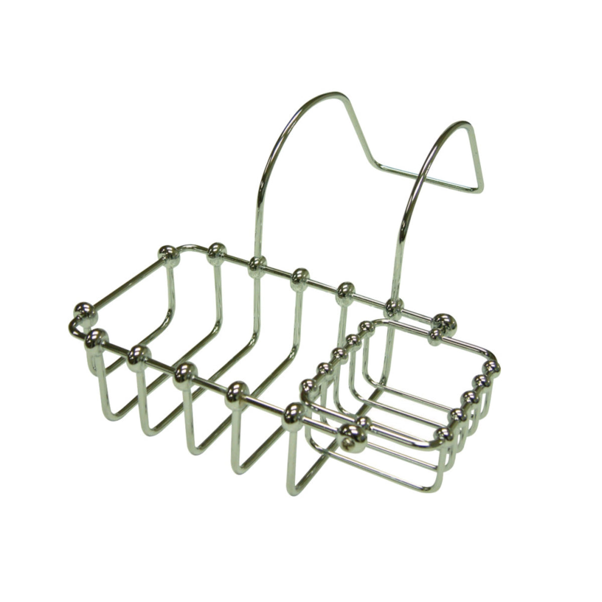 Kingston Brass Cc2171 7 Swivel Soap And Sponge Holder, Polished Chrome