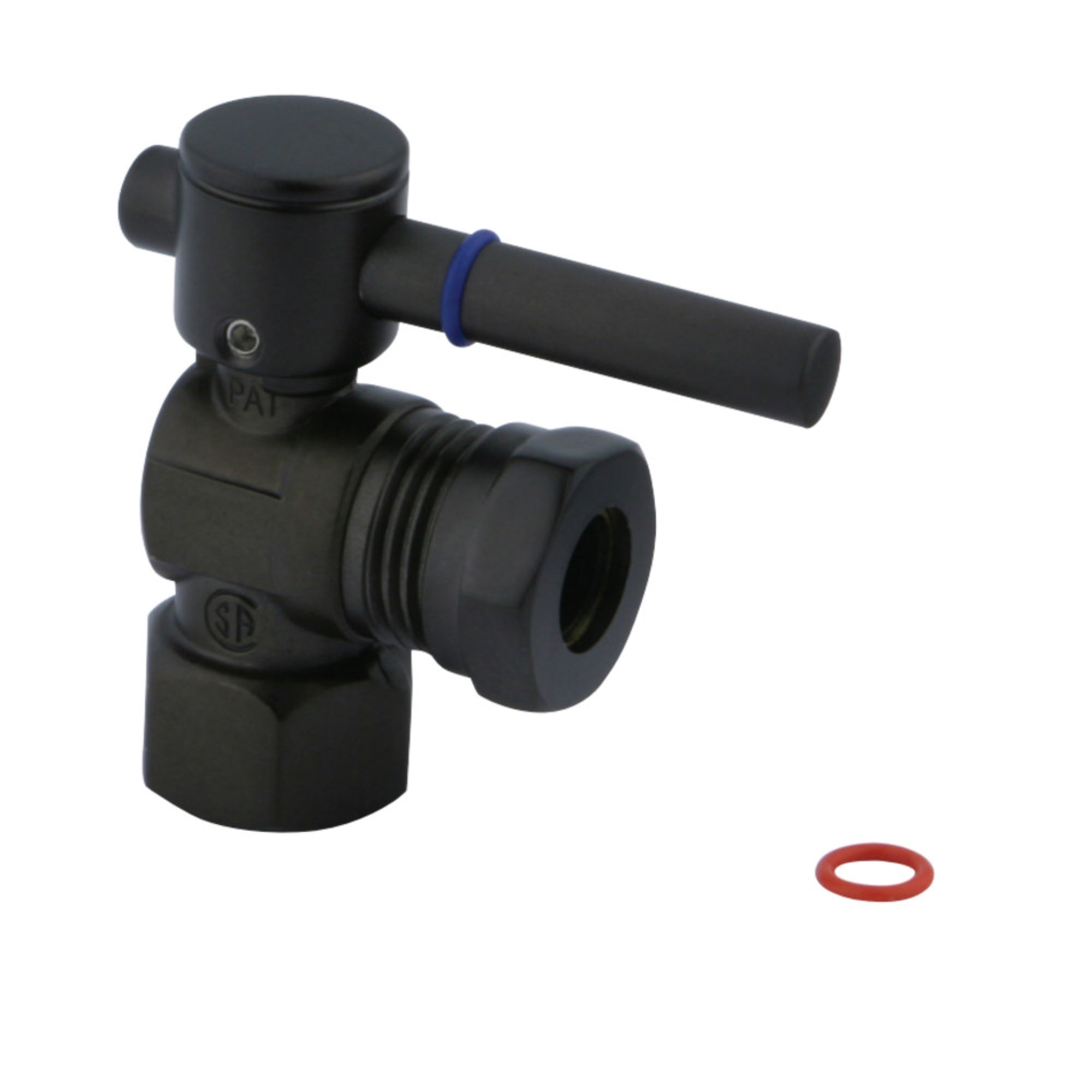 Fauceture Cc44105Dl 1/2 Ips, 1/2 Or 7/16 Slip Joint Angle Valve, Oil Rubbed Bronze