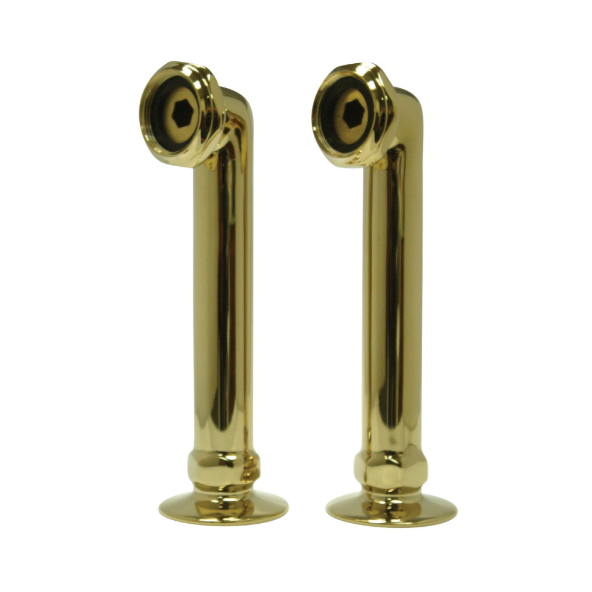 Kingston Brass Cc6Rs2 6 Riser For Leg Tub Filler, Polished Brass