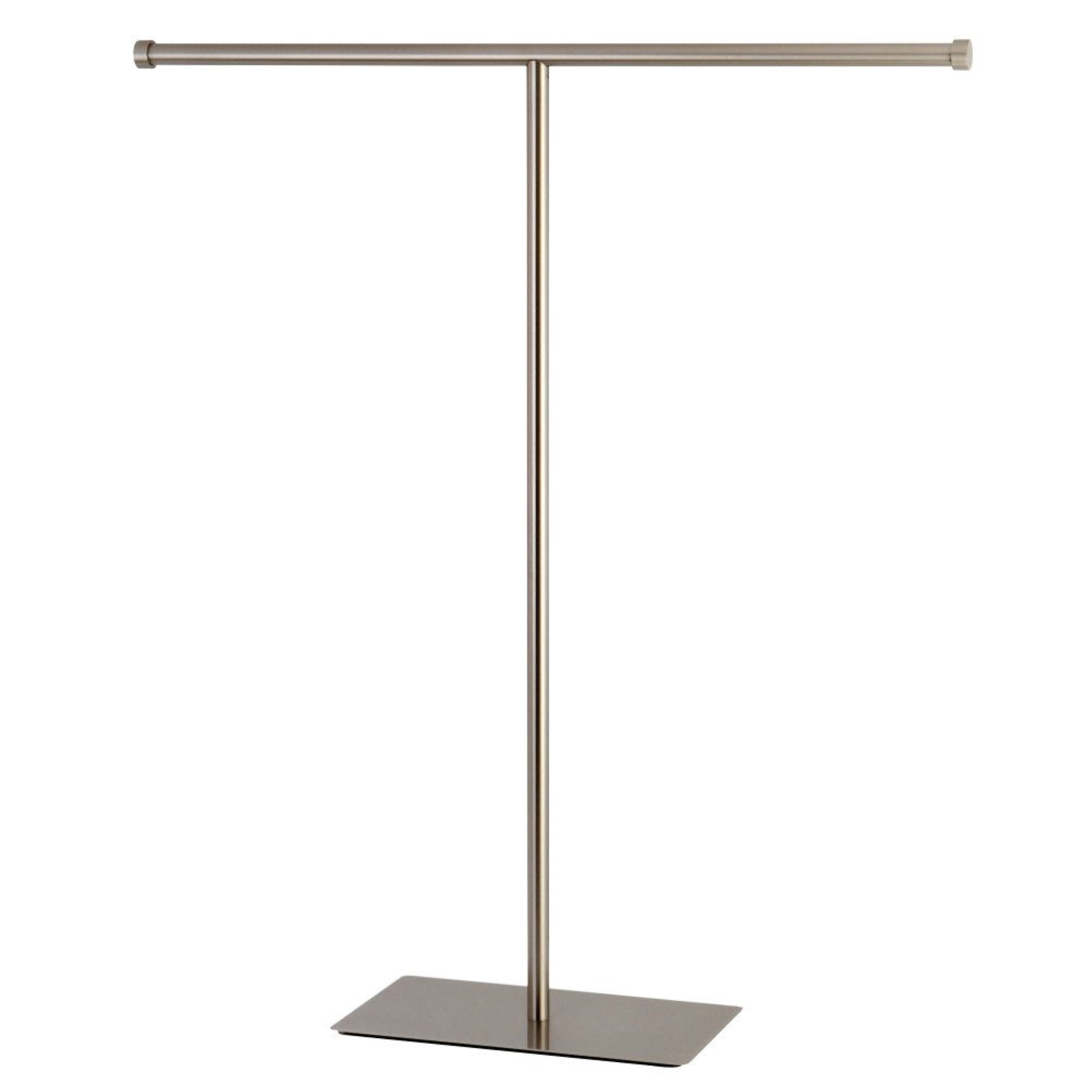 Kingston Brass Cc8208 Claremont T-Shape Towel Rack, Brushed Nickel