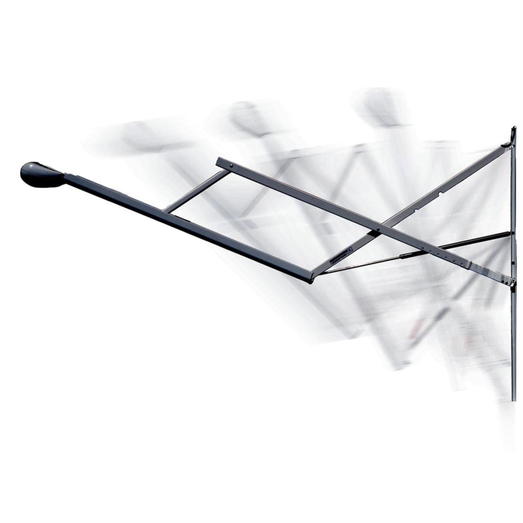 Carefree R001643Blk Awning Arm Assembly, 8 Feet Length X 8 Feet Extension , Black , Standard