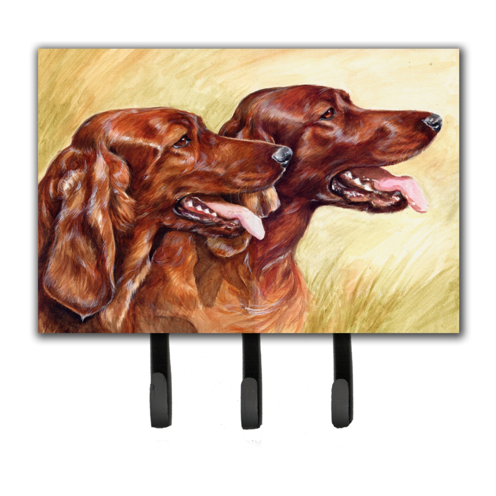 Caroline'S Treasures Cdco0225Th68 Irish Setters Leash Or Key Holder, Large, Multicolor