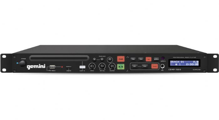 19-Inch Professional 1U Rackmount Single Cd/Mp3/Usb Player