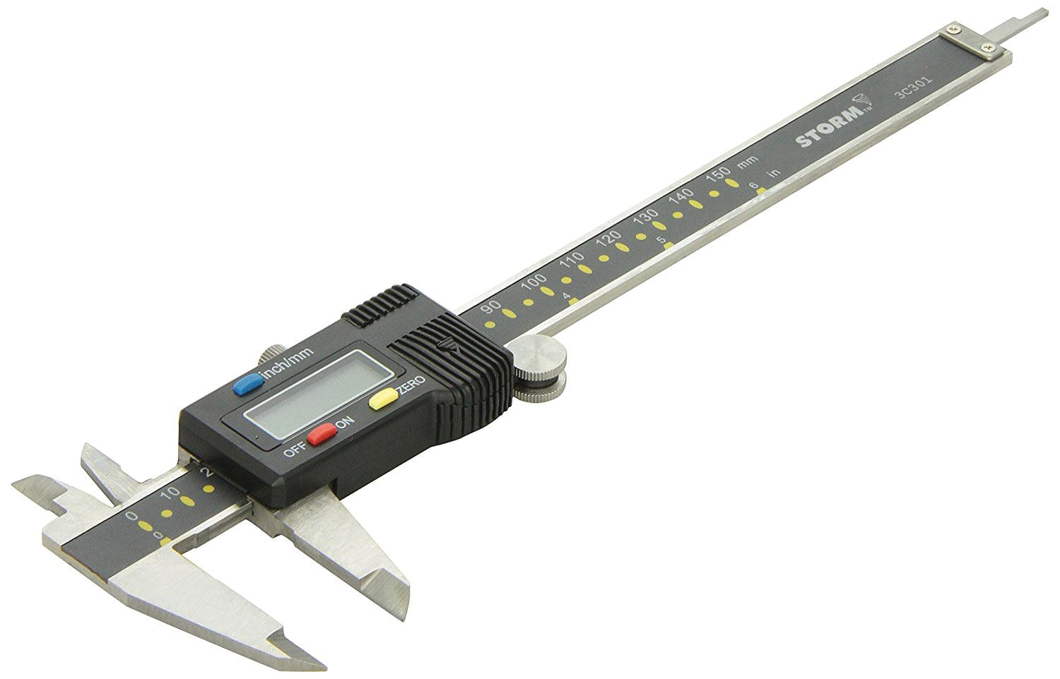 Electronic Dial Caliper, 0 To 6