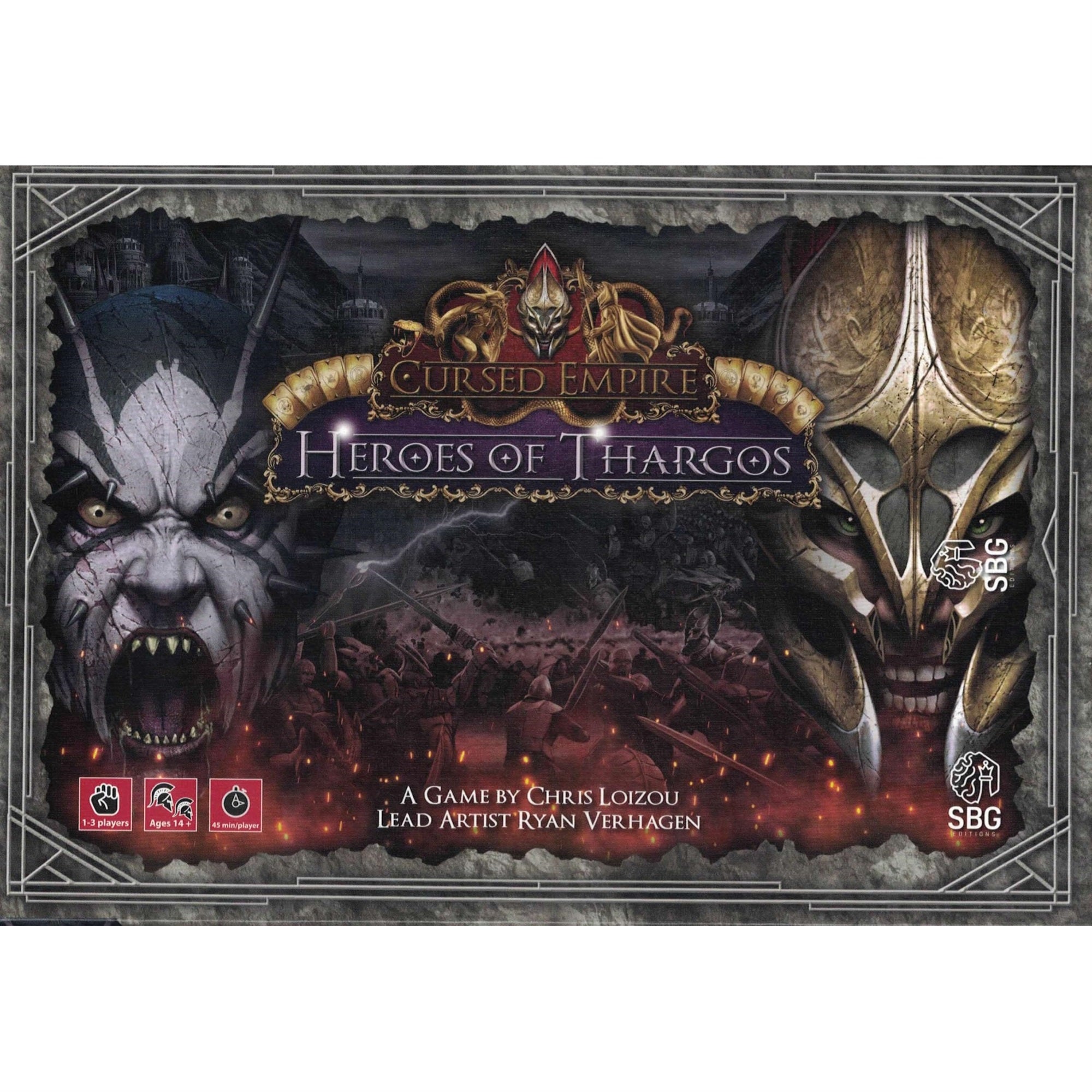 Sbg Editions Heroes Of Thargos Card Game Core Set