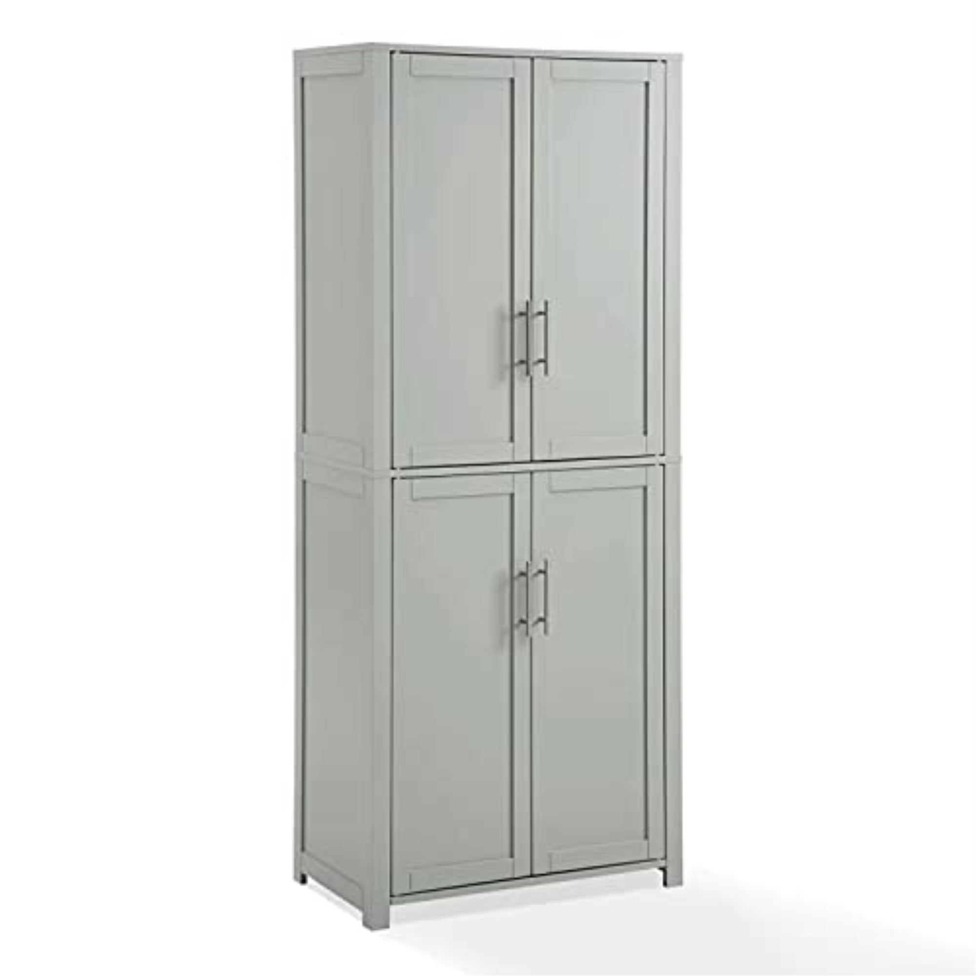 Ergode Cf3115-Gy Savannah Tall Pantry - Ample Storage, Adjustable Shelves, Shaker-Style Doors, Organize Your Home