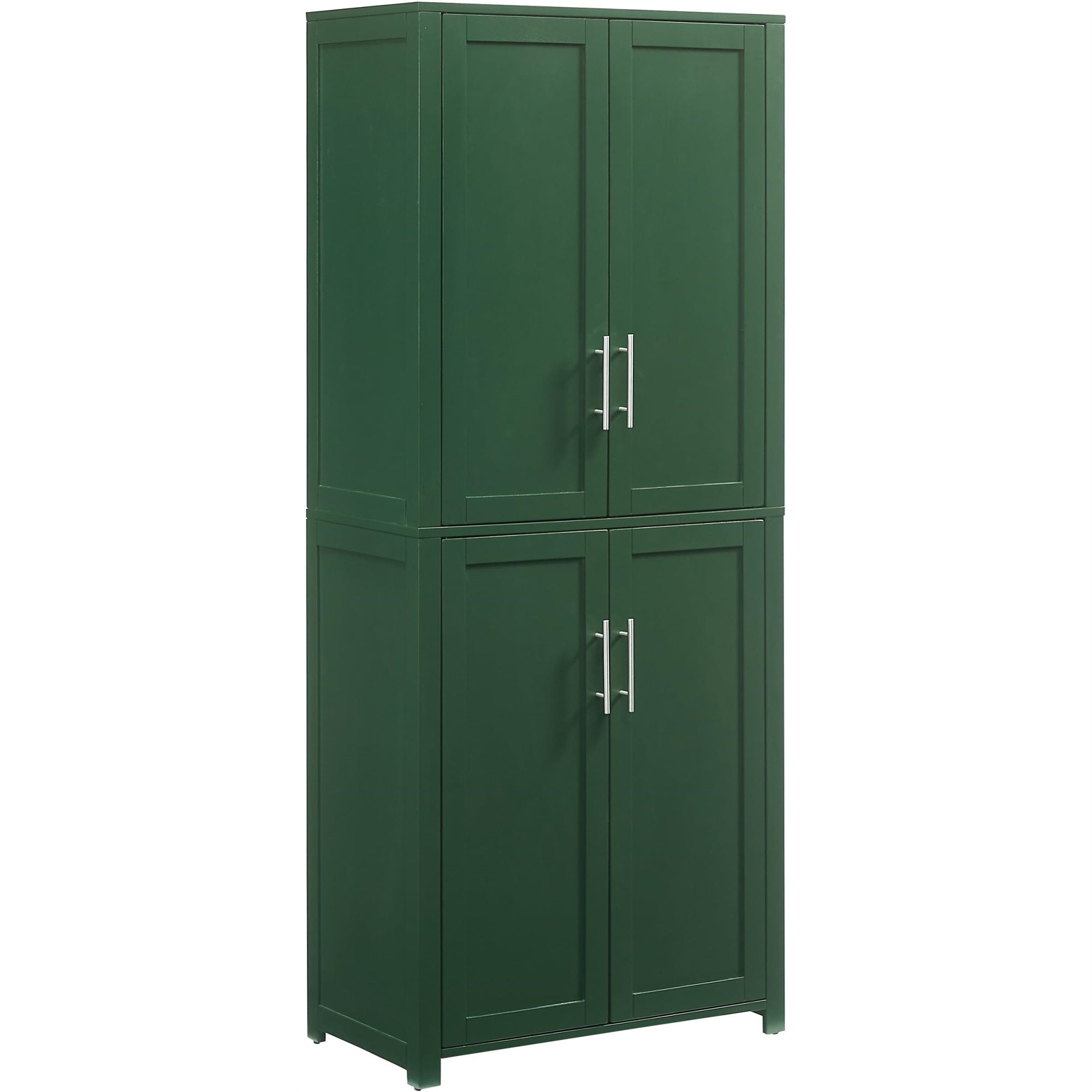 Savannah Tall Kitchen Storage Pantry Hunter Green