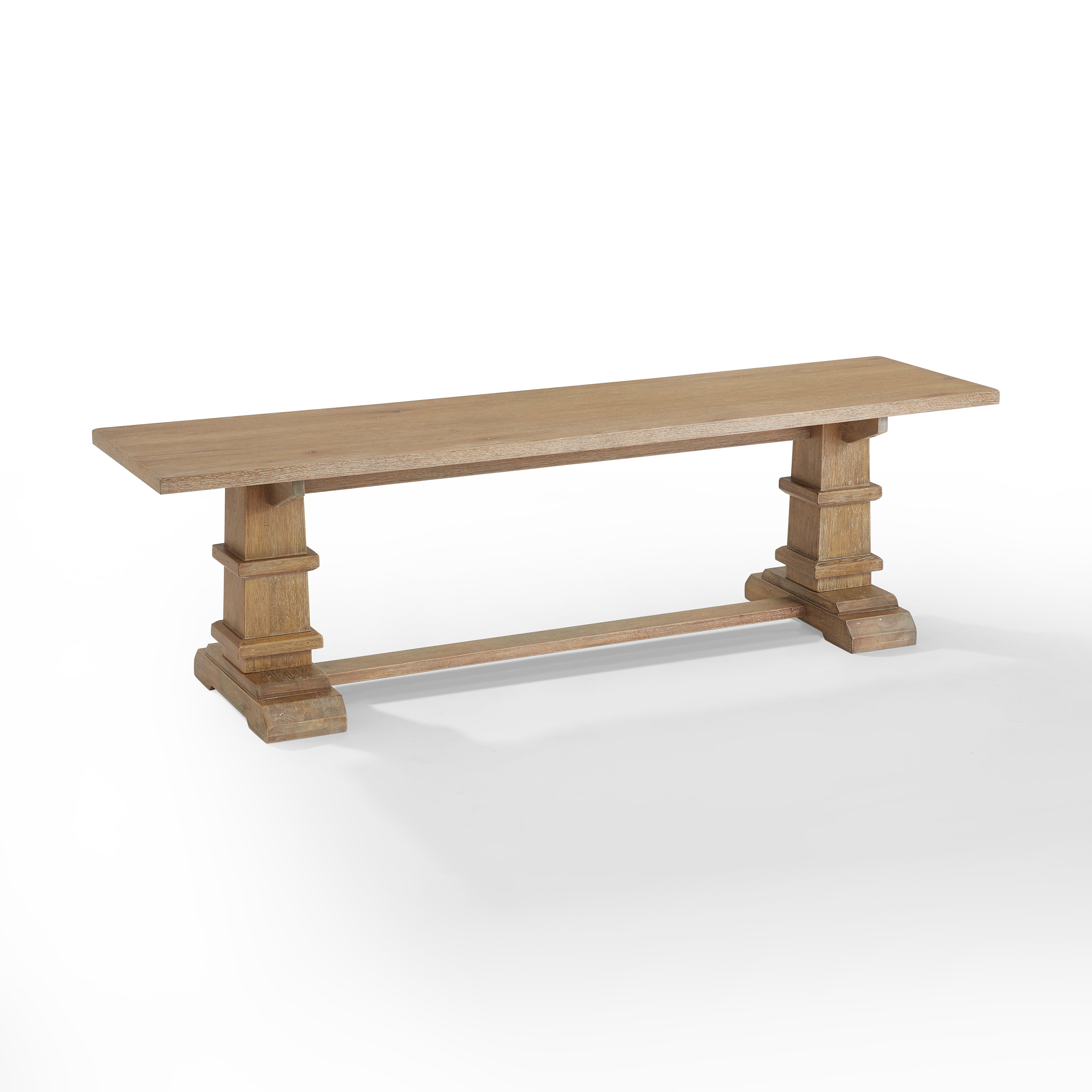 Joanna Dining Bench Rustic Brown
