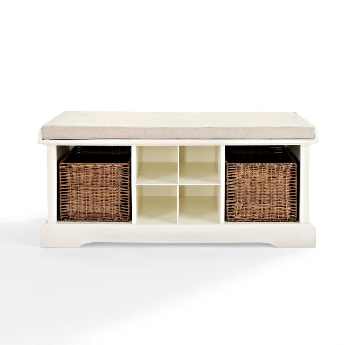 Brennan Storage Bench White