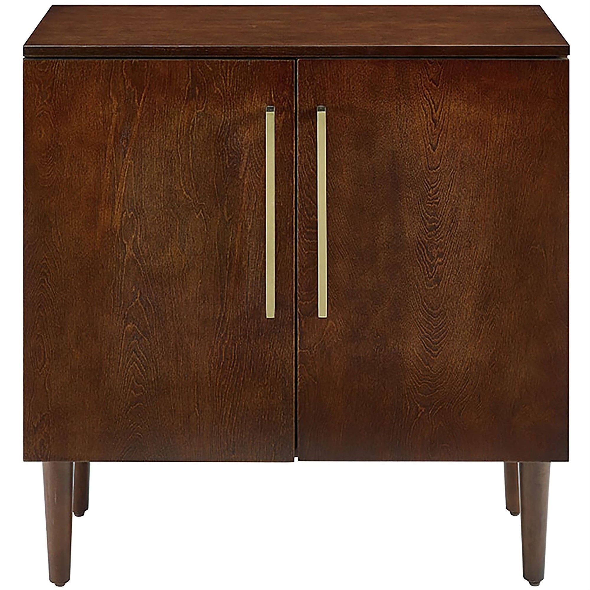 Casafoyer Everett Storage Cabinet And Record Player Stand With Vinyl Records Holder, Mahogany