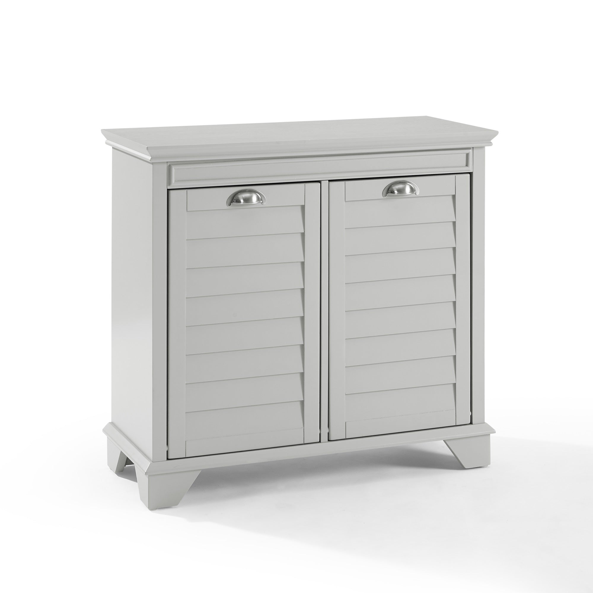 Lydia Linen Hamper - Compact Dual Hamper With Removable Cloth Bags - Versatile Laundry Solution For Bathrooms, Laundry Rooms, And Hallways - Convenient Storage & Easy Access