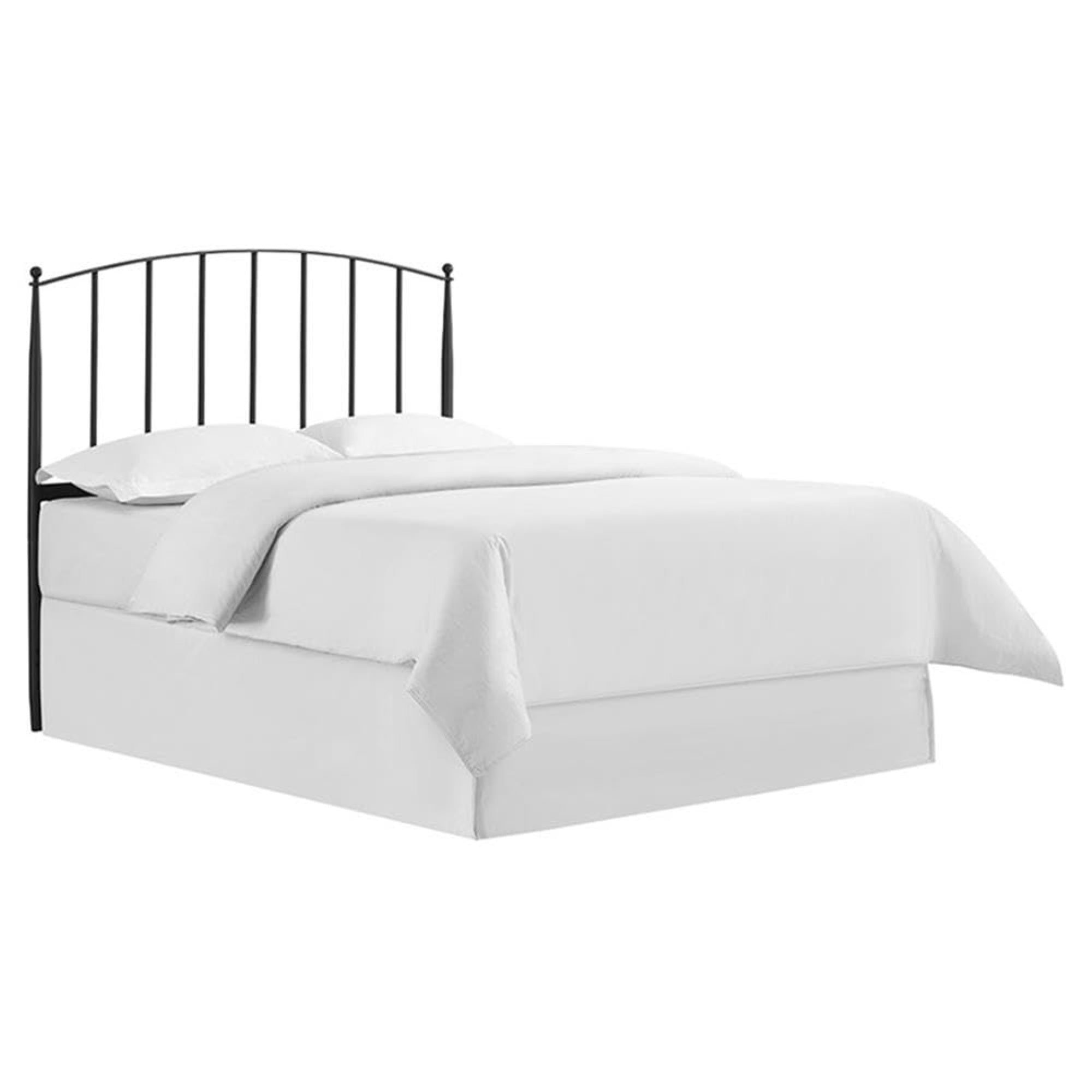 Casafoyer Whitney Bed Headboard, Black, King
