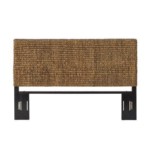 Edgewater Queen Headboard - Handwoven Seagrass For A Coastal Escape, Warm & Textured, Tranquil Oasis