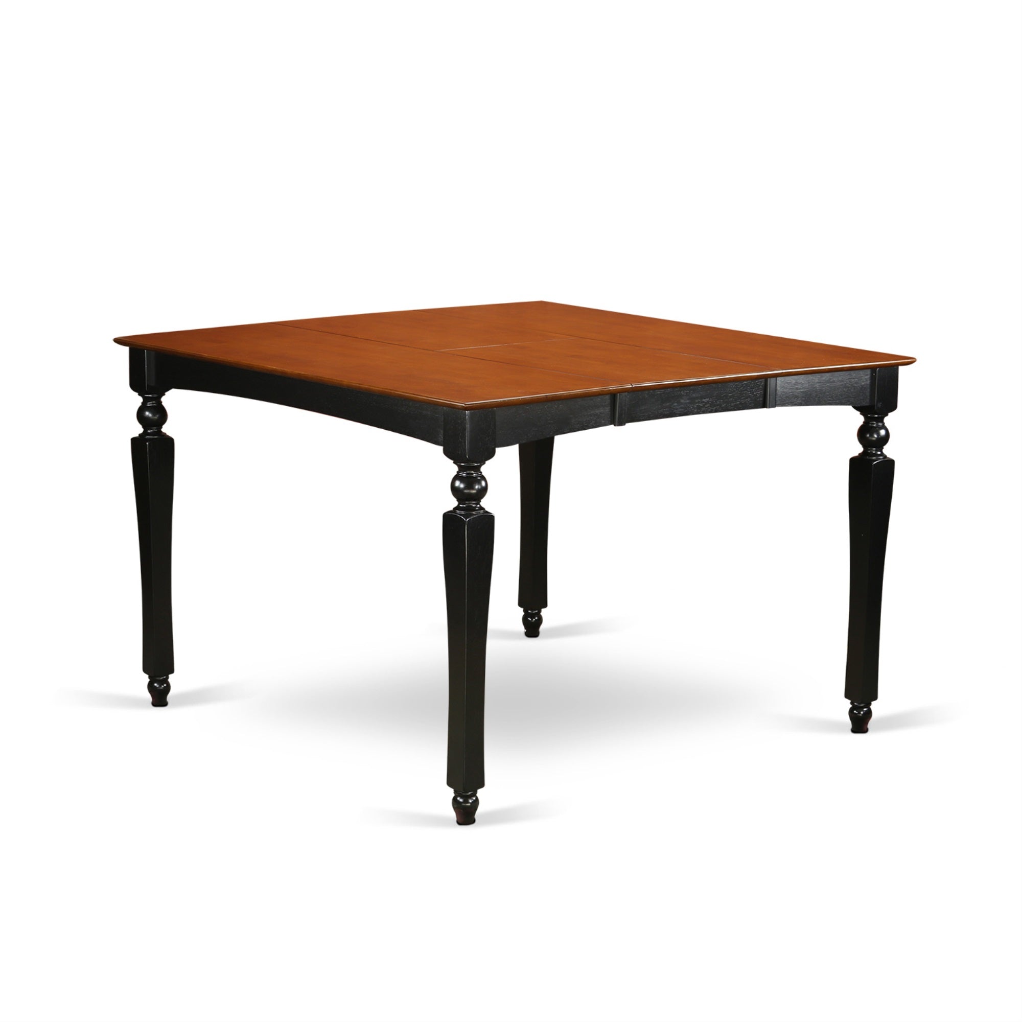 Chel9-Blk-W 9 Pc Counter Height Set- Square Pub Table And 8 Stools