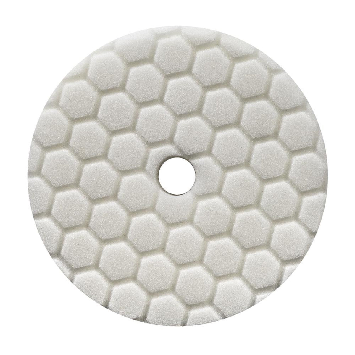 Chemical Guys Bufx114Hex6 Hex-Logic Quantum Light-Medium Polishing Pad, White (6.5 Inch Pad Made For 6 Inch Backing Plates)