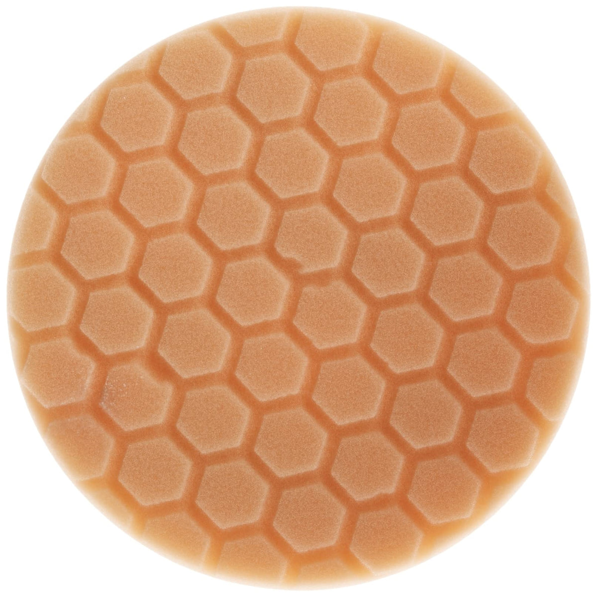 Chemical Guys Bufx_102Hex6 Bufx_102_Hex6 Hex-Logic Medium-Heavy Cutting Pad, Orange (6.5 Inch Pad Made For 6 Inch Backing Plates), 1 Pad Included